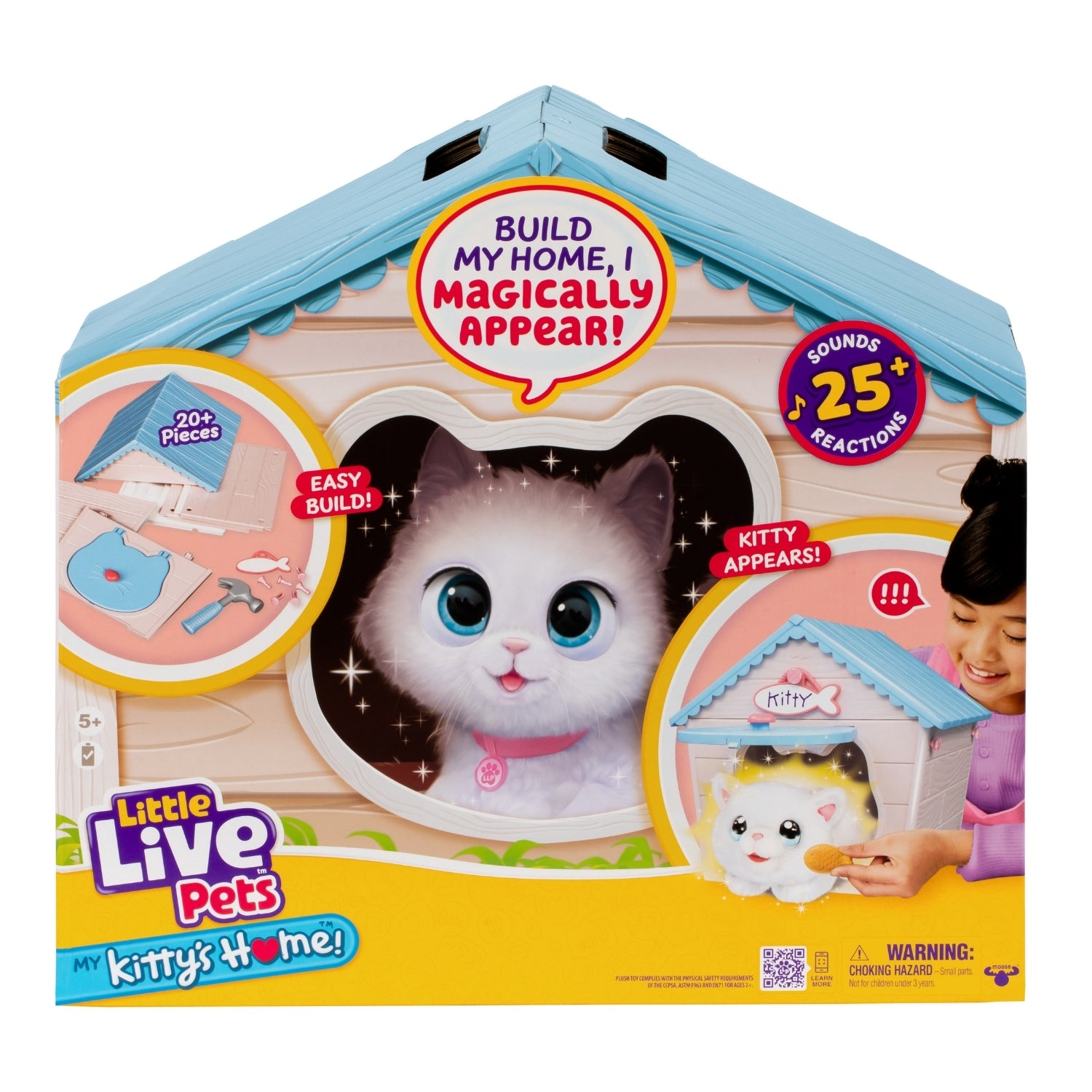 Moose Toys Little Live Pets My Kitty's Home – Toysmith