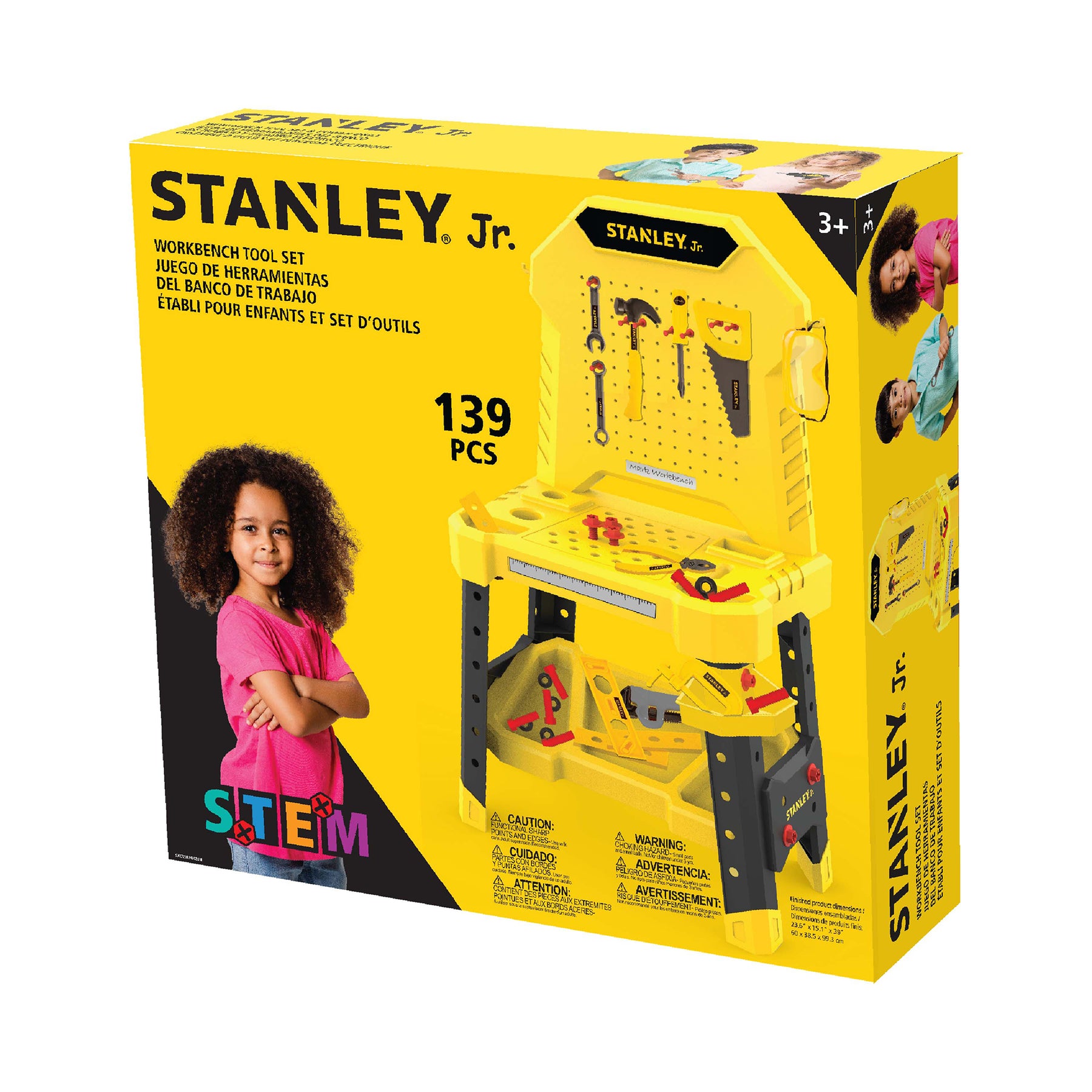 Stanley Jr. Pretend Play Workbench & Toolset