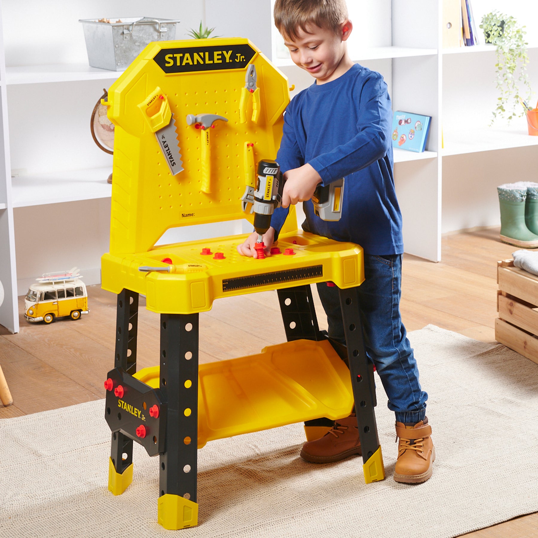Stanley Jr. Pretend Play Workbench & Toolset