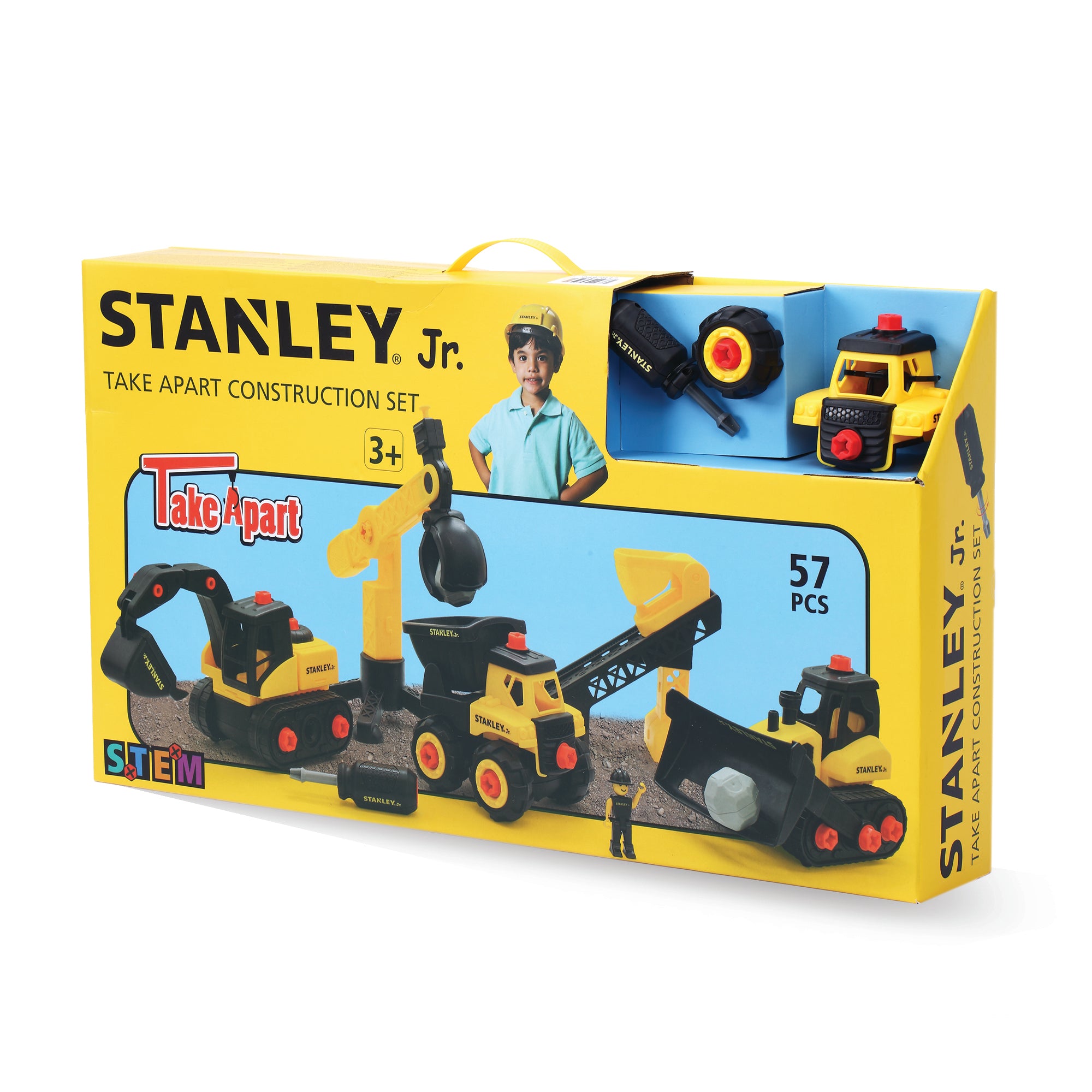 Stanley Jr Set Da Giardino Per Bambini Con Carriola - 7 Pezzi Per Piccoli Giardinieri - Foto 2