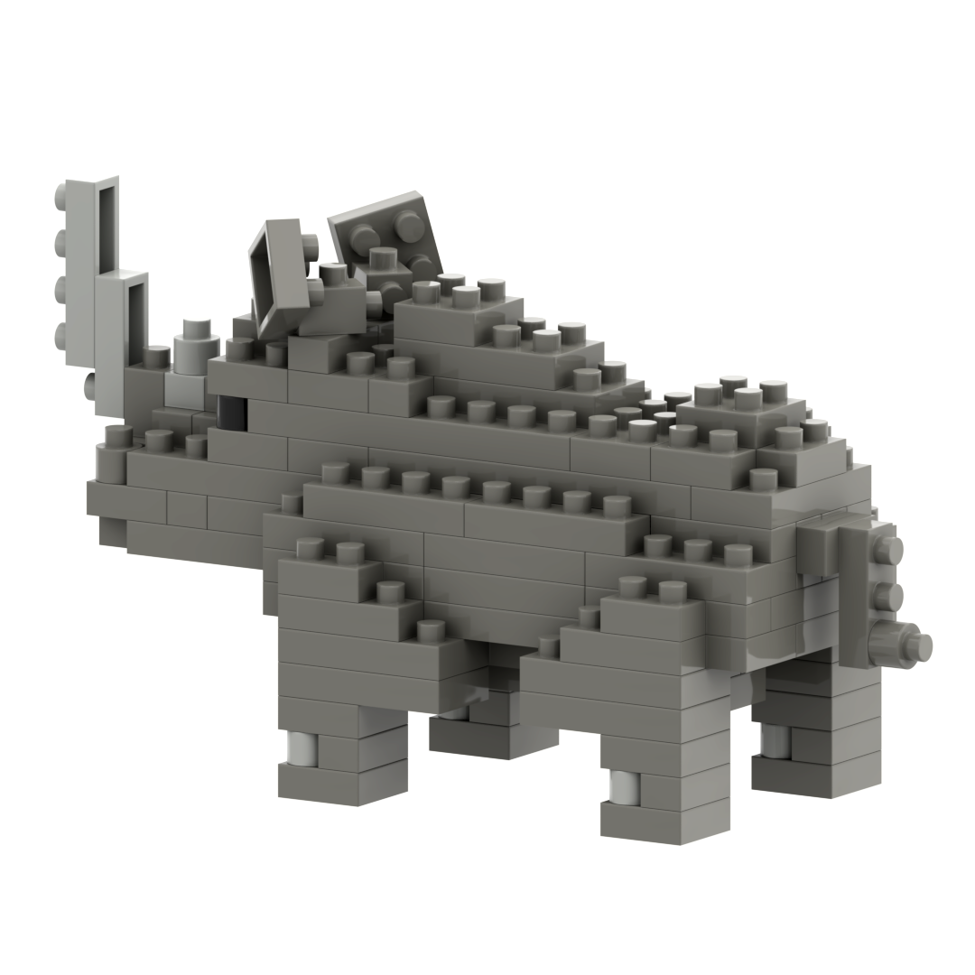Large Zip Bag Rhino