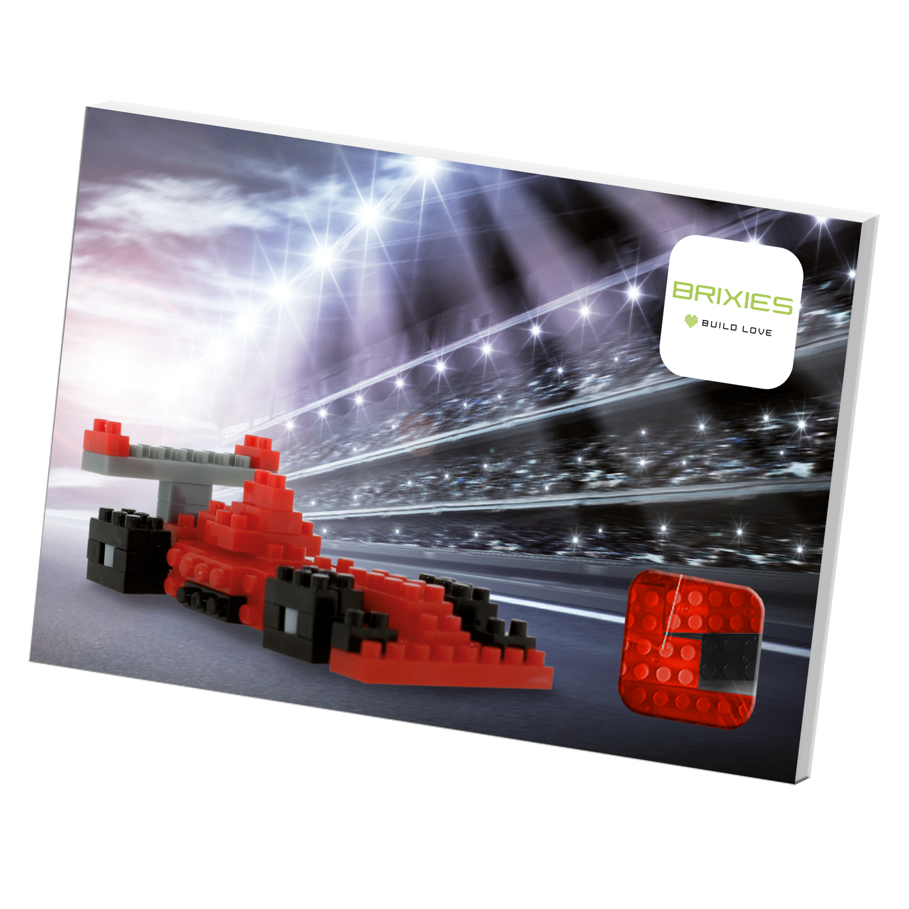 Postcard Racing Car