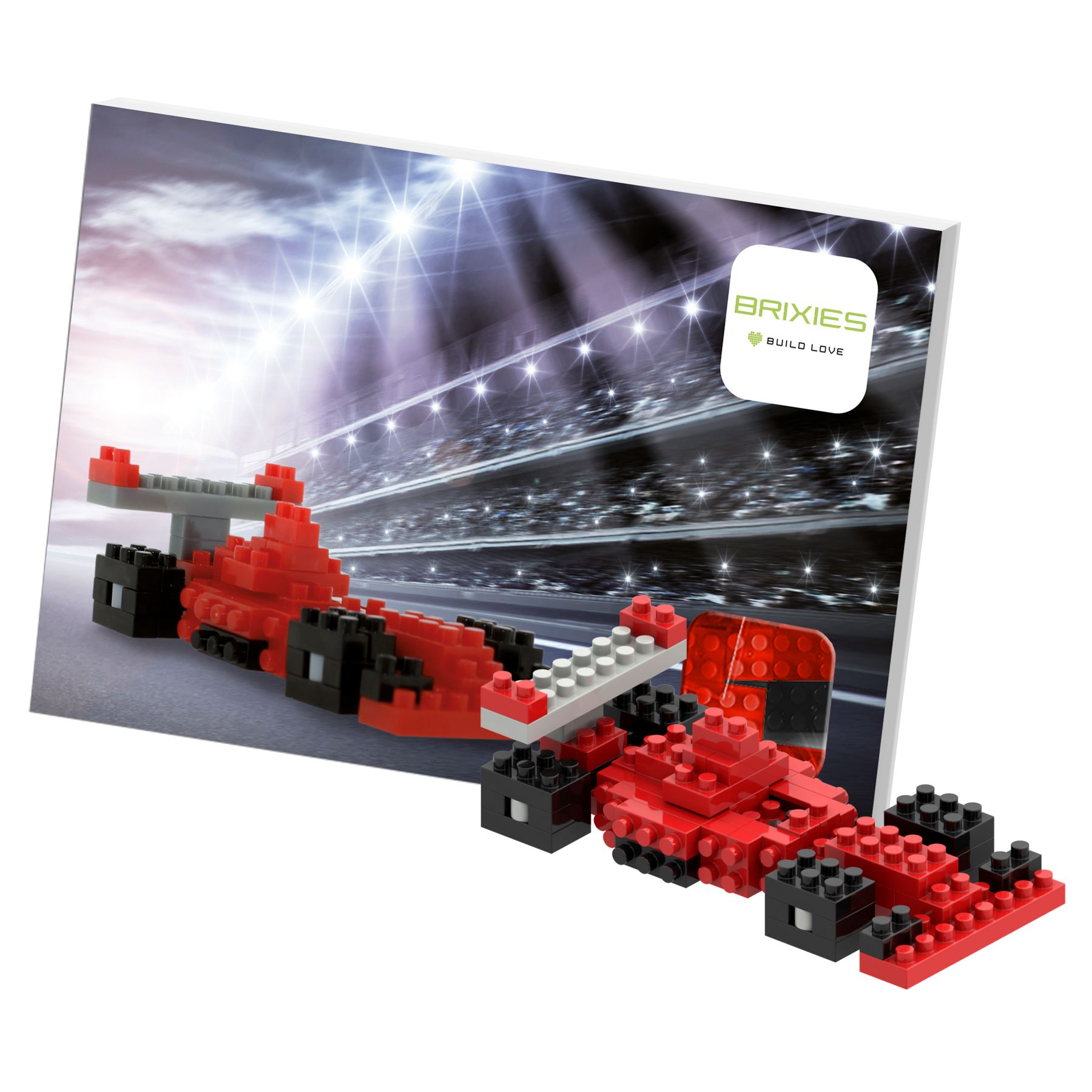 Postcard Racing Car