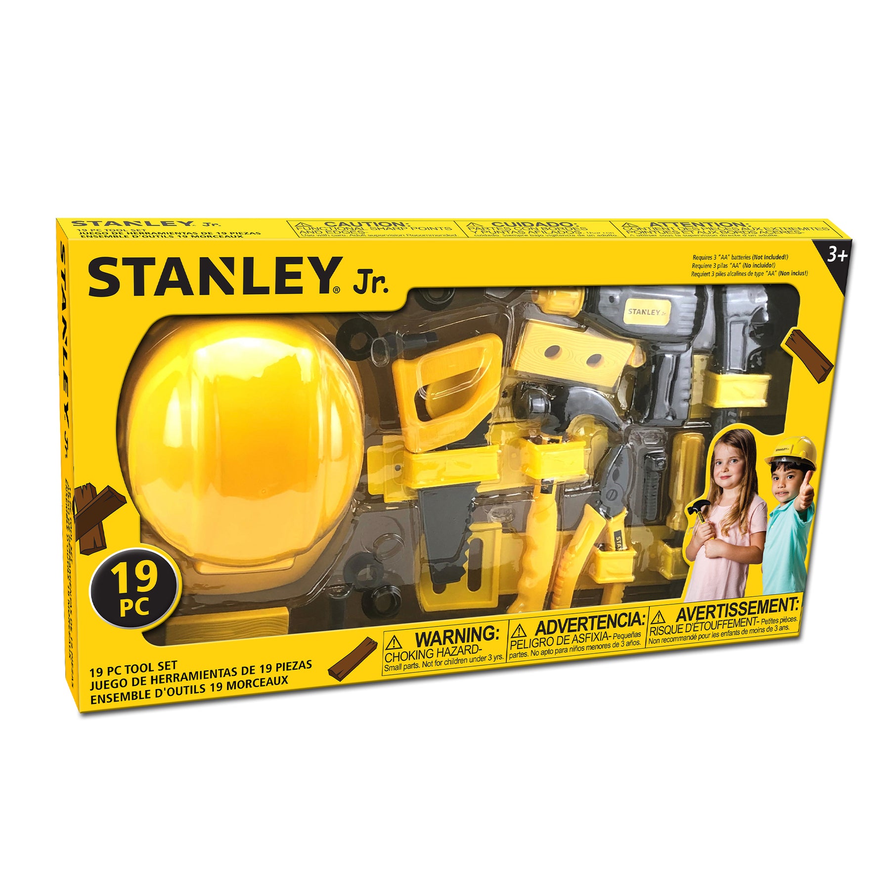 Stanley Jr. 19 Piece Pretend Play Tool Set