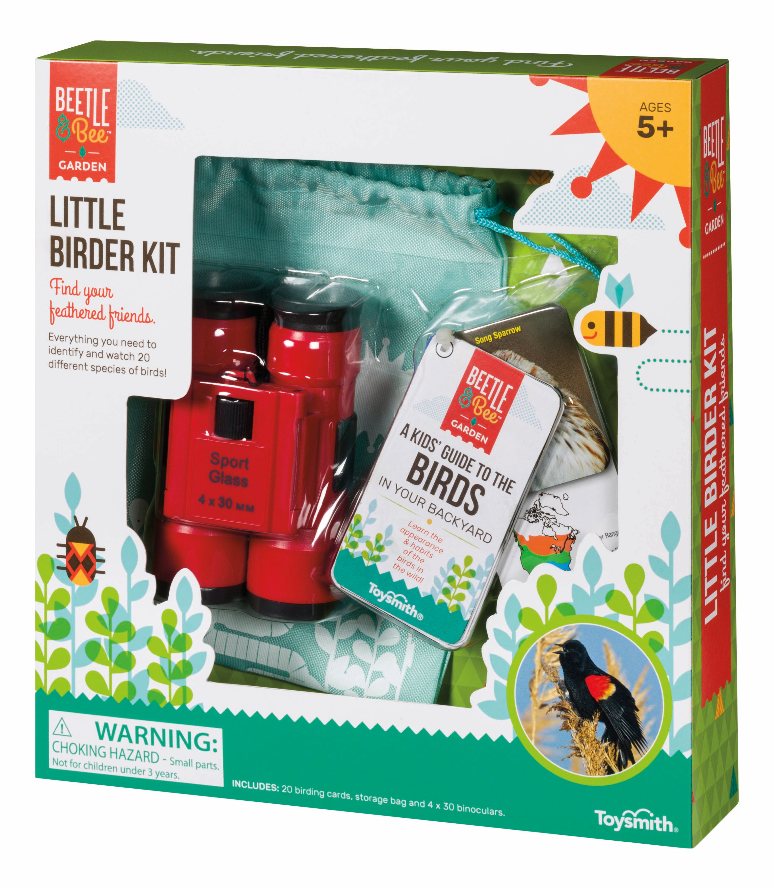 Beetle & Bee Garden Little Birder Set