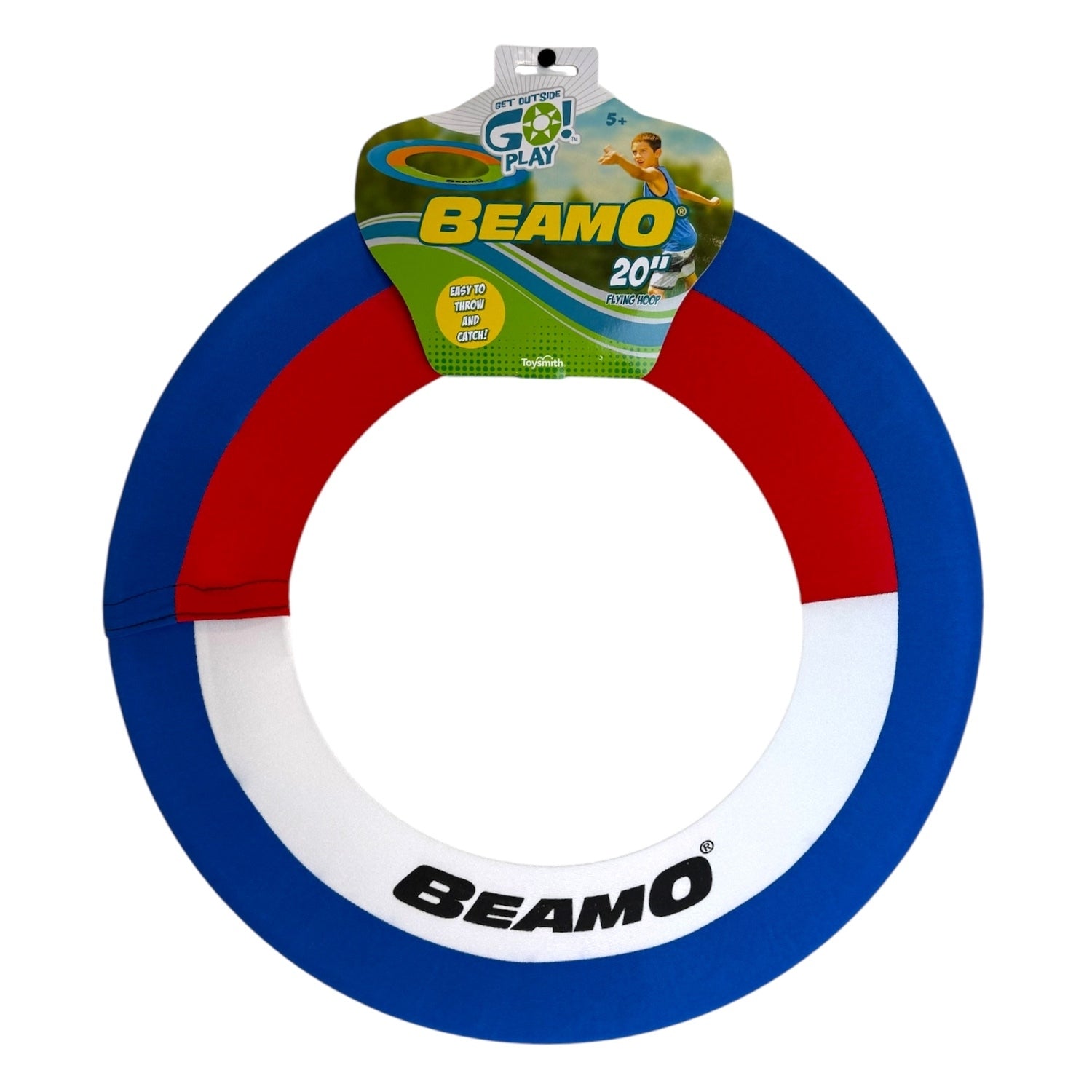 Get Outside Go! 20in Beamo Flying Disc - Red, White, Blue