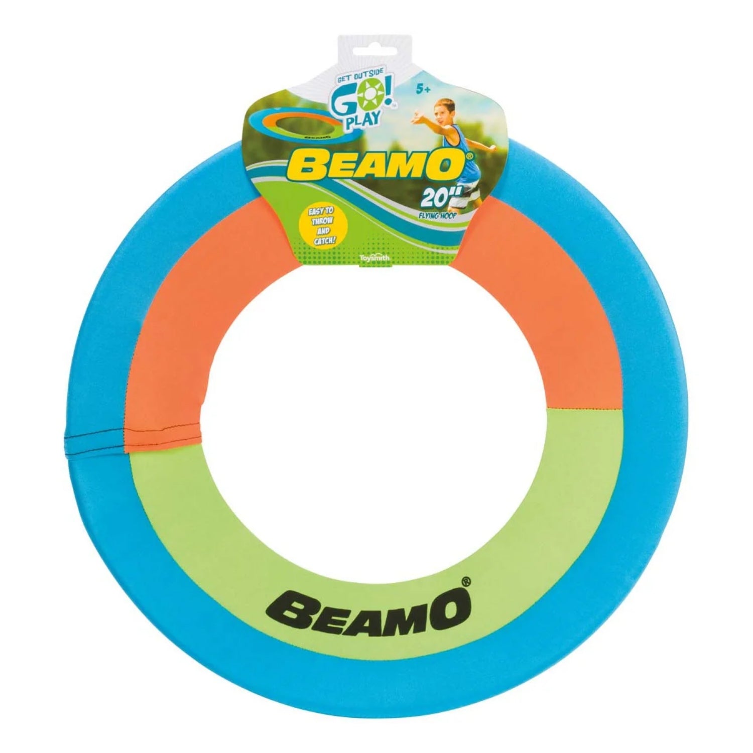 Get Outside Go! 20in Beamo Flying Disc - Orange, Blue, Green
