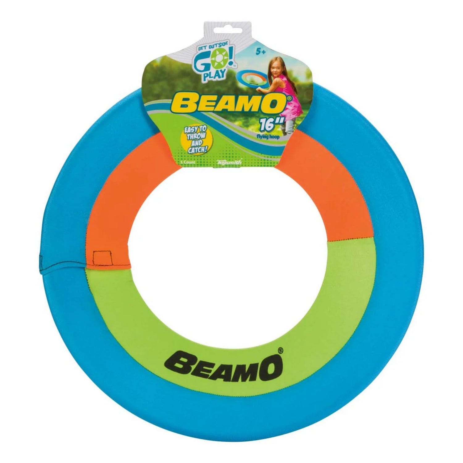 Get Outside Go! 16in Beamo Flying Disc - Orange, green, Blue