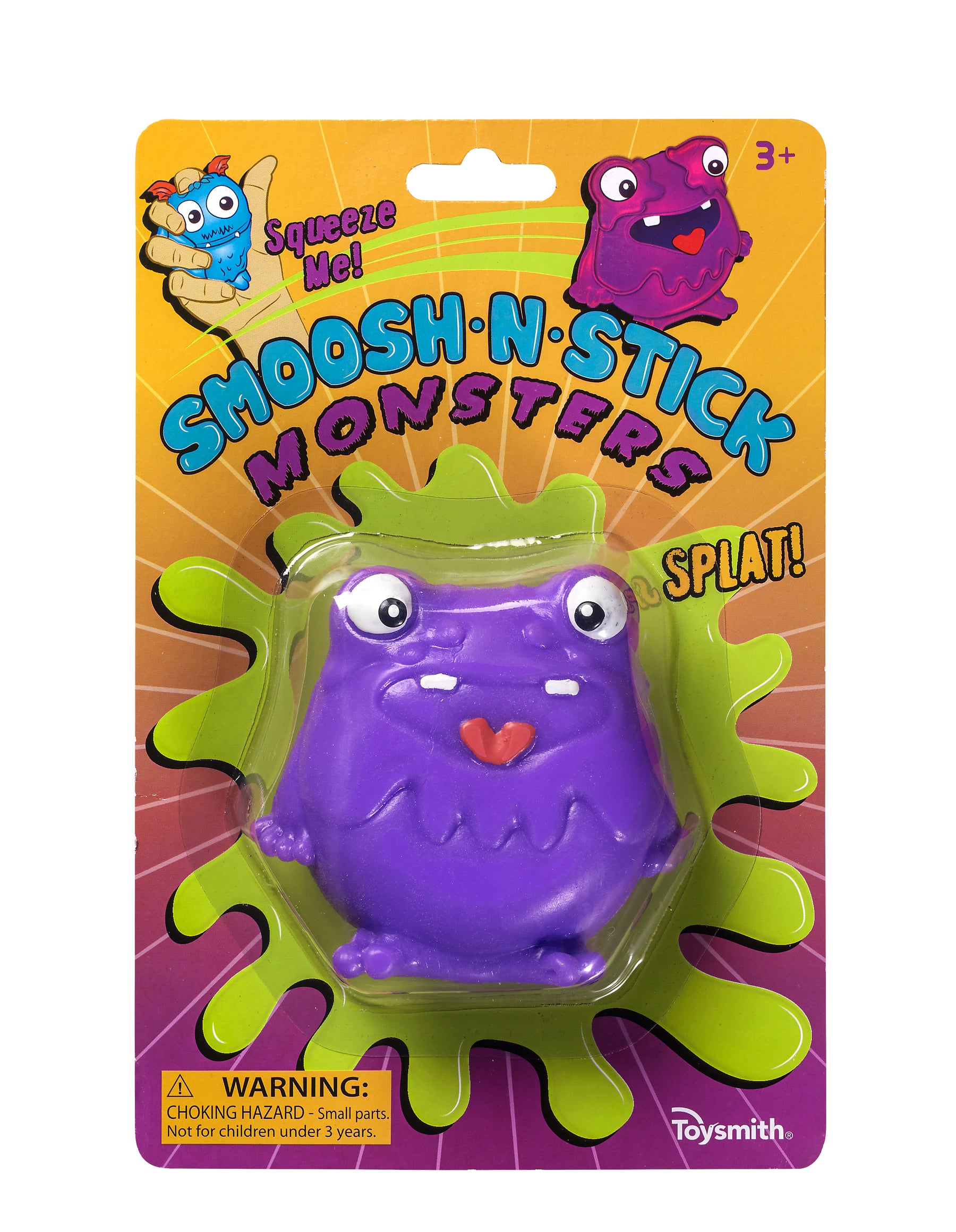 Toysmith Smoosh-N-Stick Monsters