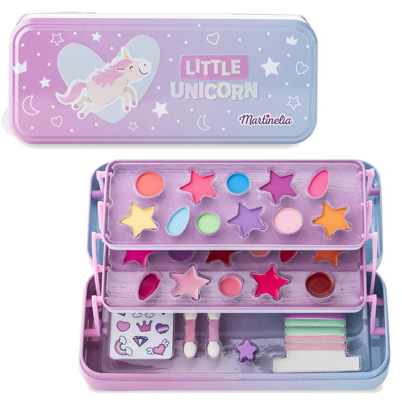 Martinelia Little Unicorn Makeup Tin Case