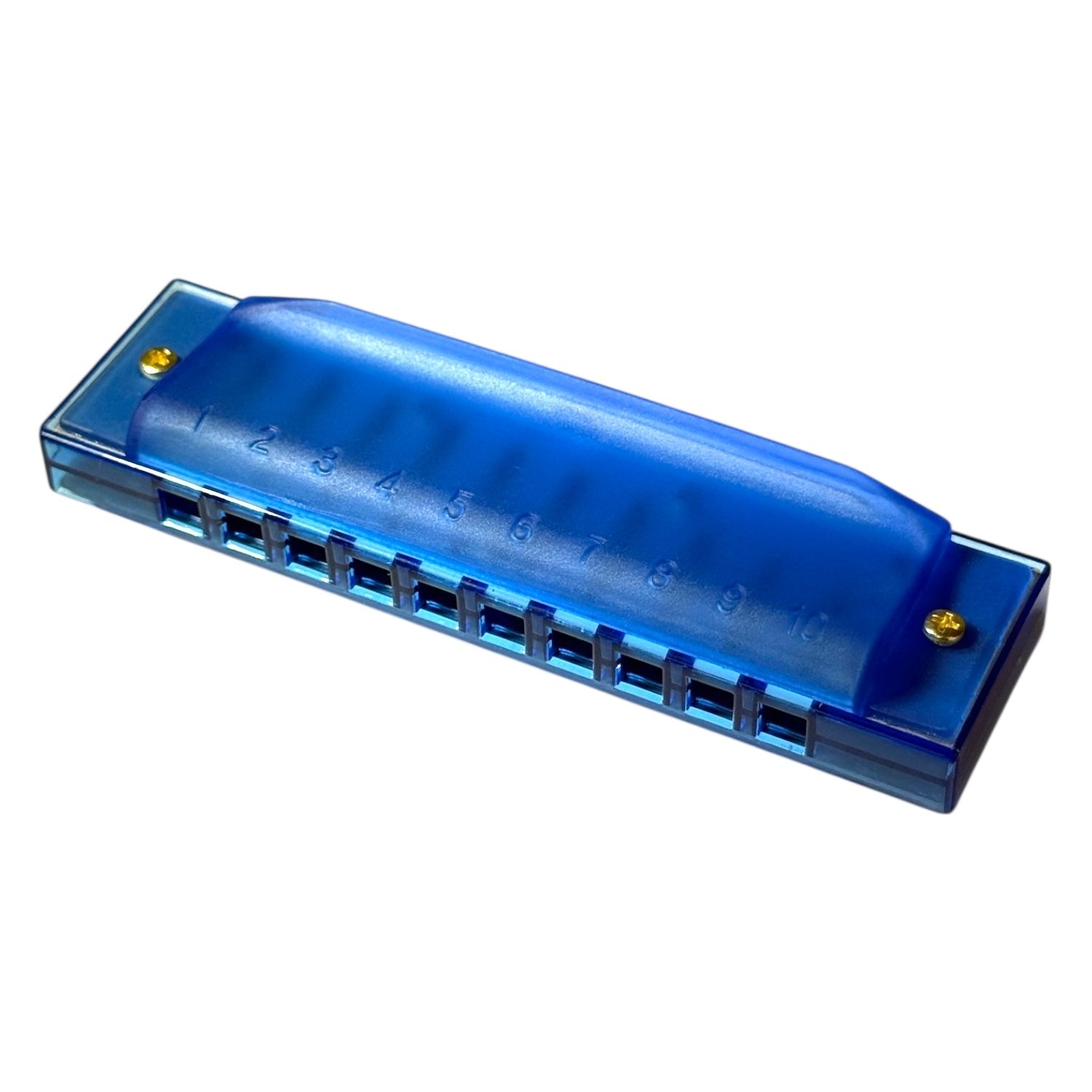 Toysmith Translucent Harmonica - Blue