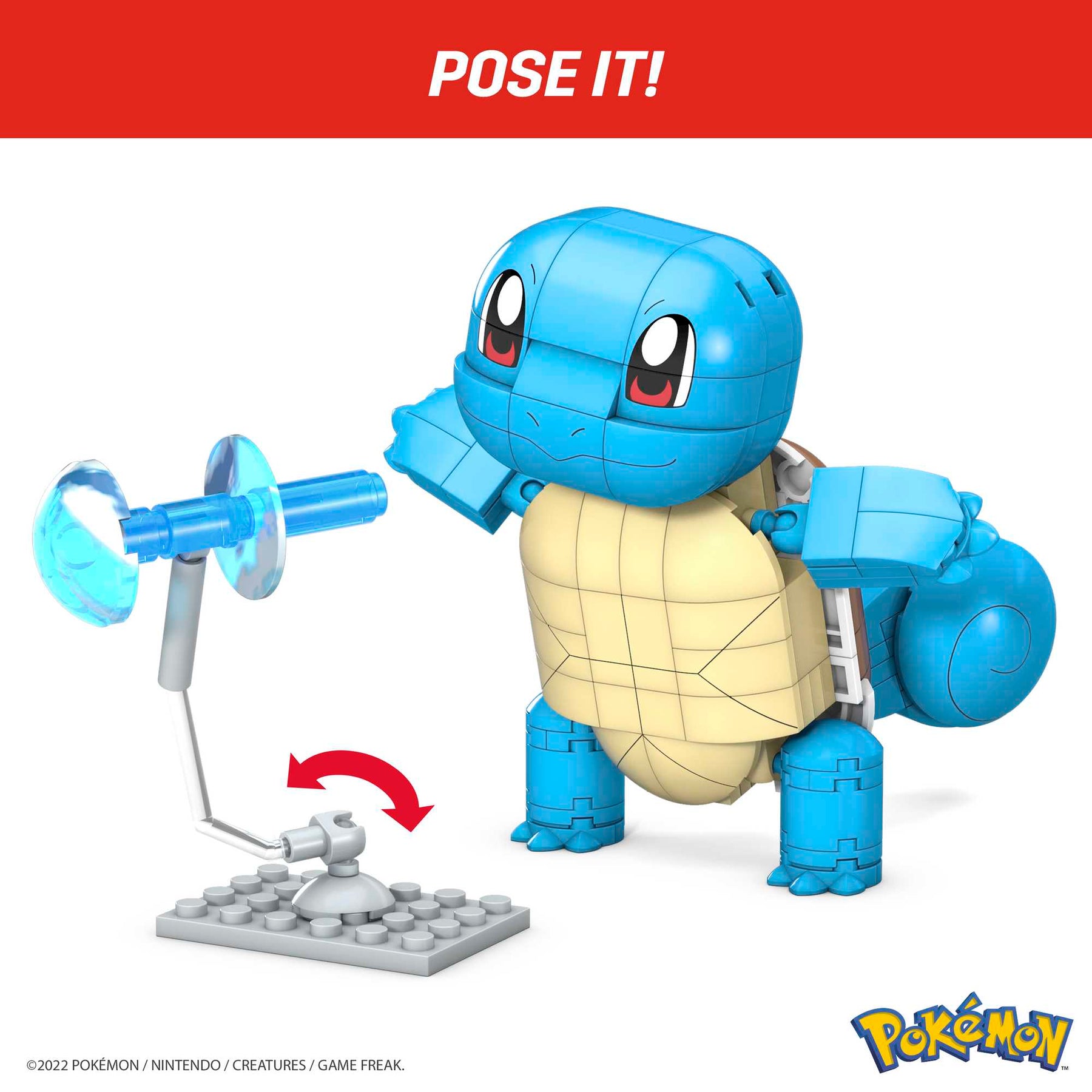MEGA™ Construx Pokémon Build & Show Squirtle