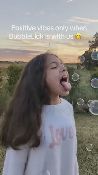 Load video: BubbleLick Watermelon Flavored Bubbles