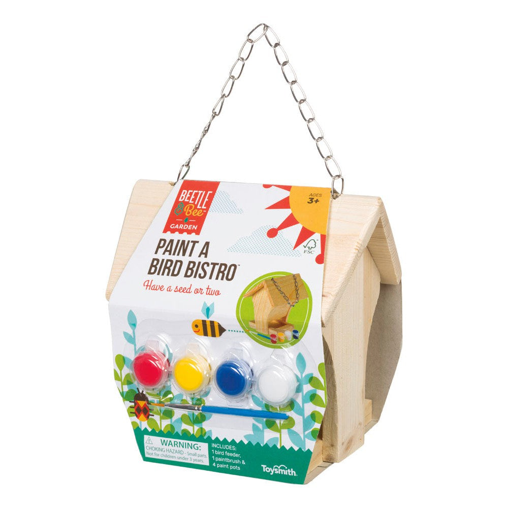 Beetle & Bee Garden Paint A Bird Bistro