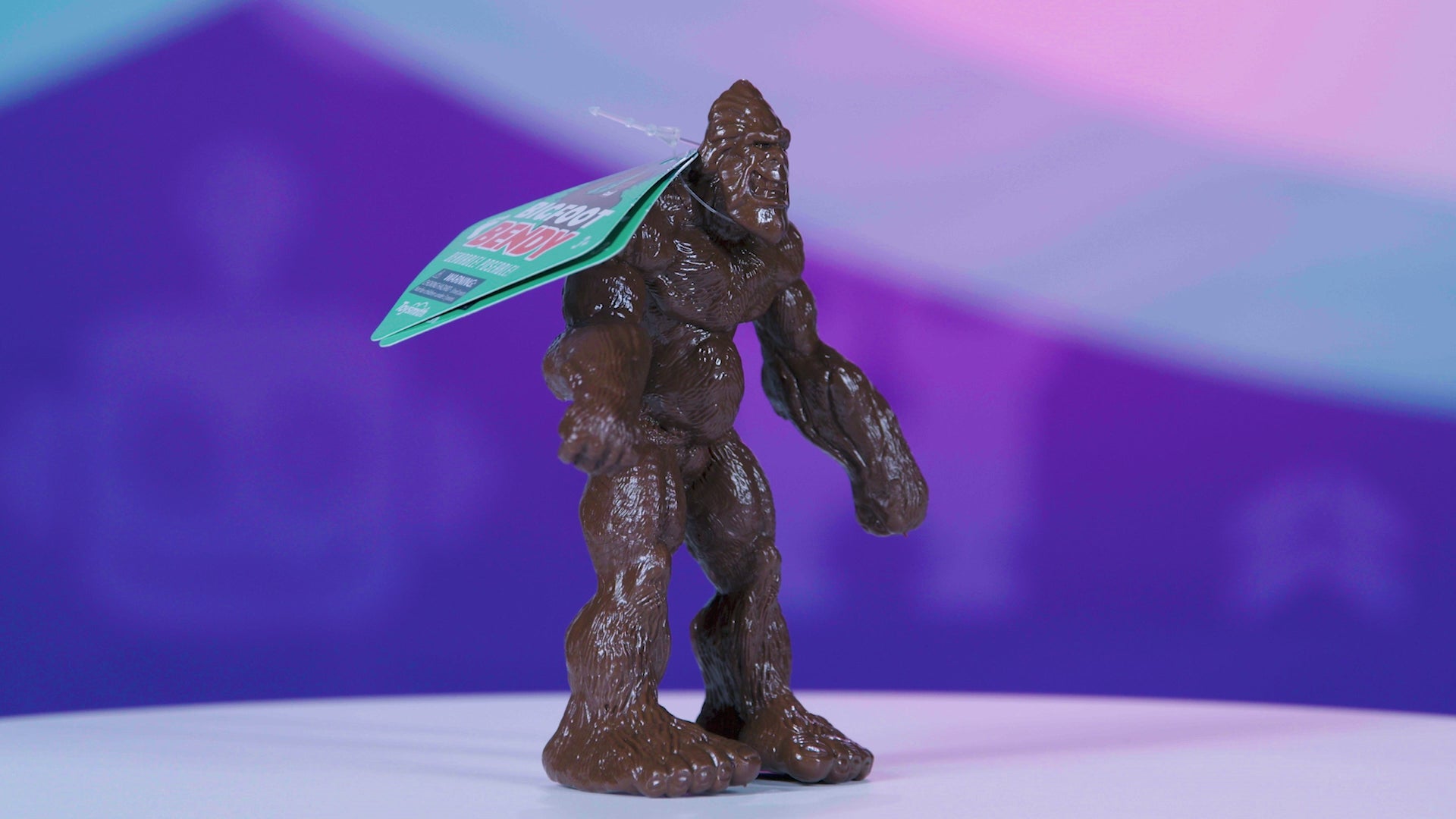 Load video: Toysmith Bigfoot Bendy
