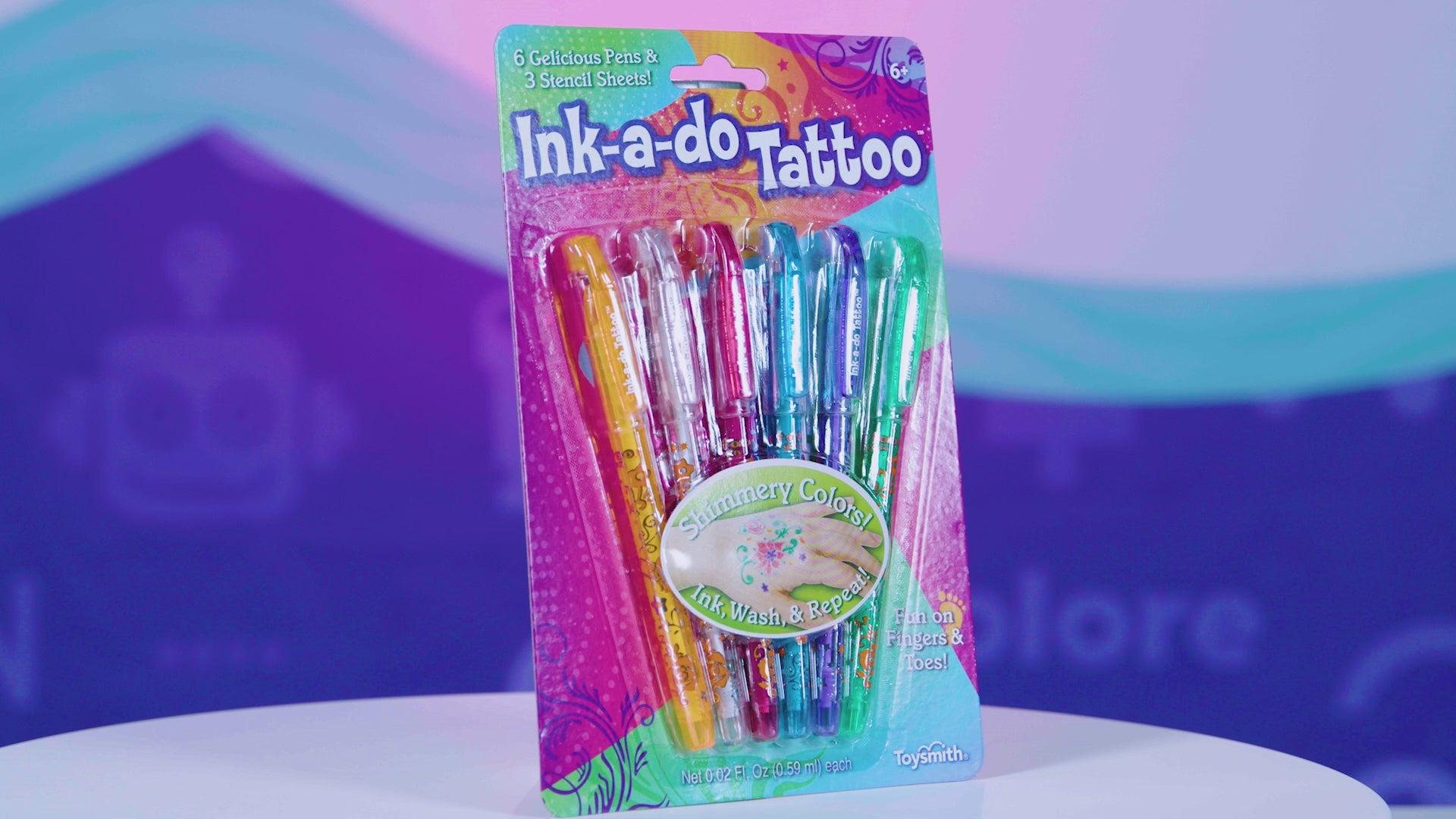 Load video: A video showing Ink-a-do tattoo pens in use