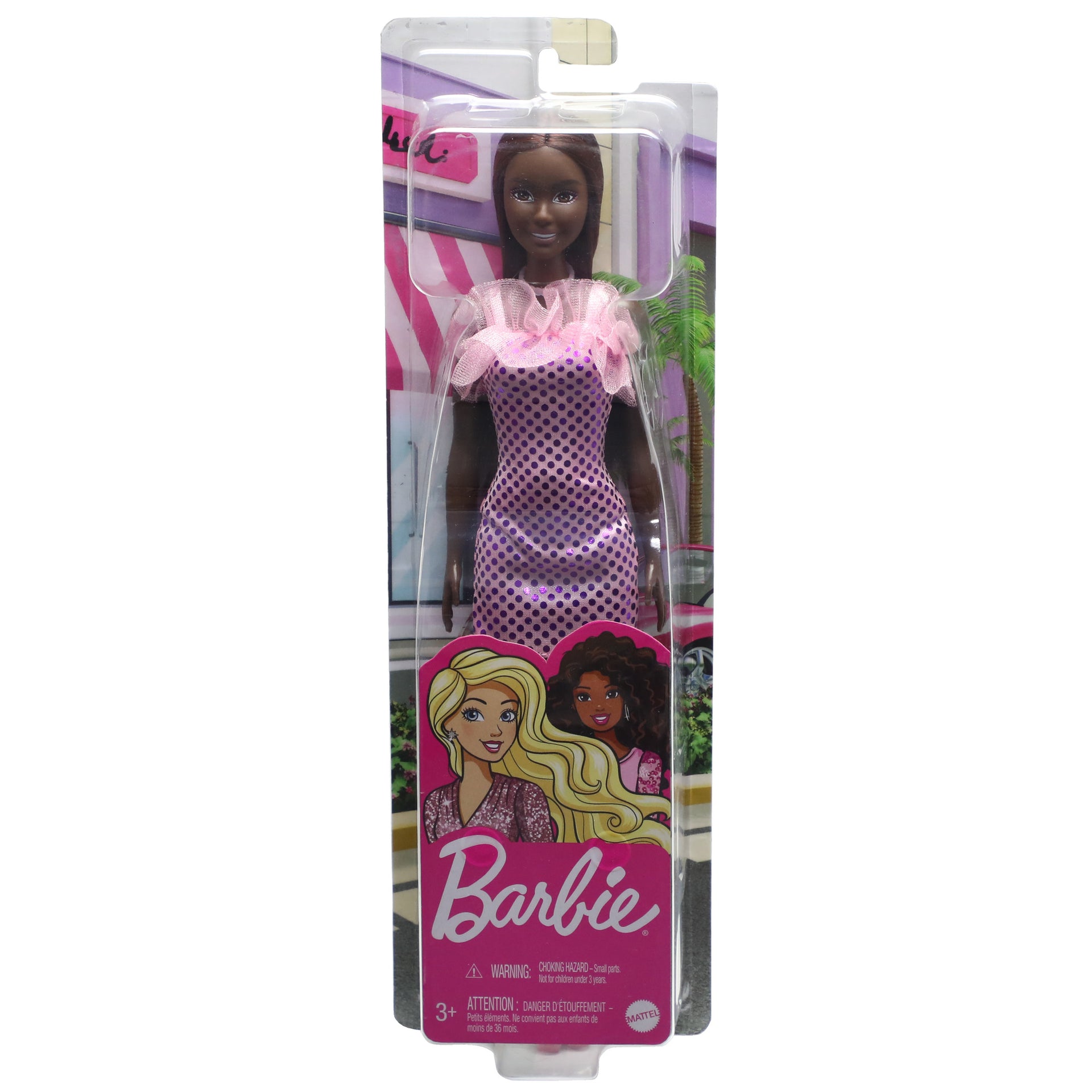 barbie glitz doll in pink metallic dress Mattel Barbie Glitz Doll – Toysmith