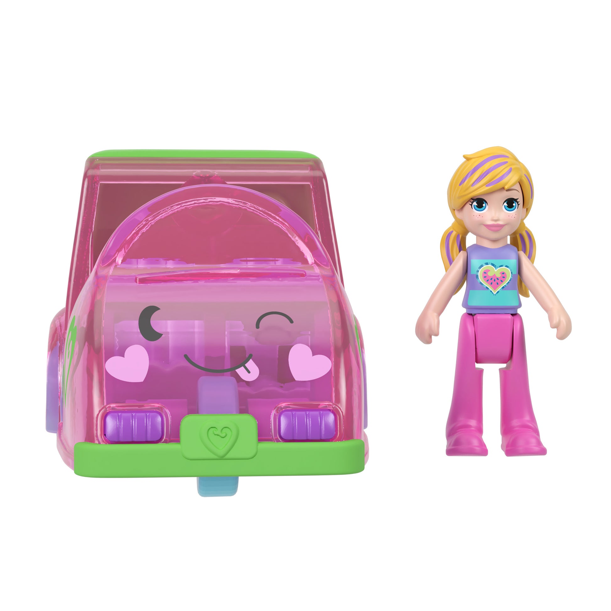 Mattel Polly Pocket Pollyville Cars 2 Pack