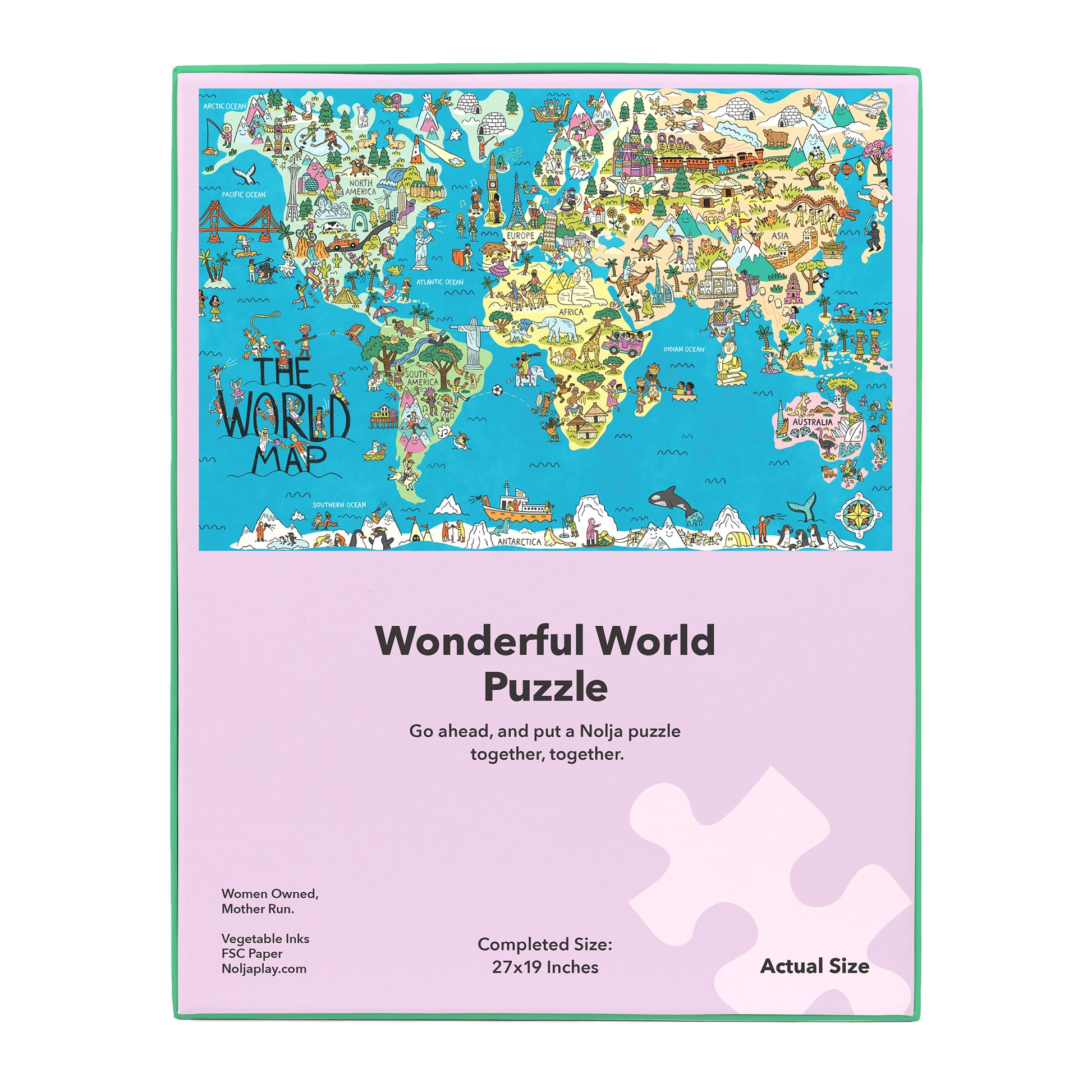 Nolja Wonderful World 100pc Jigsaw Puzzle