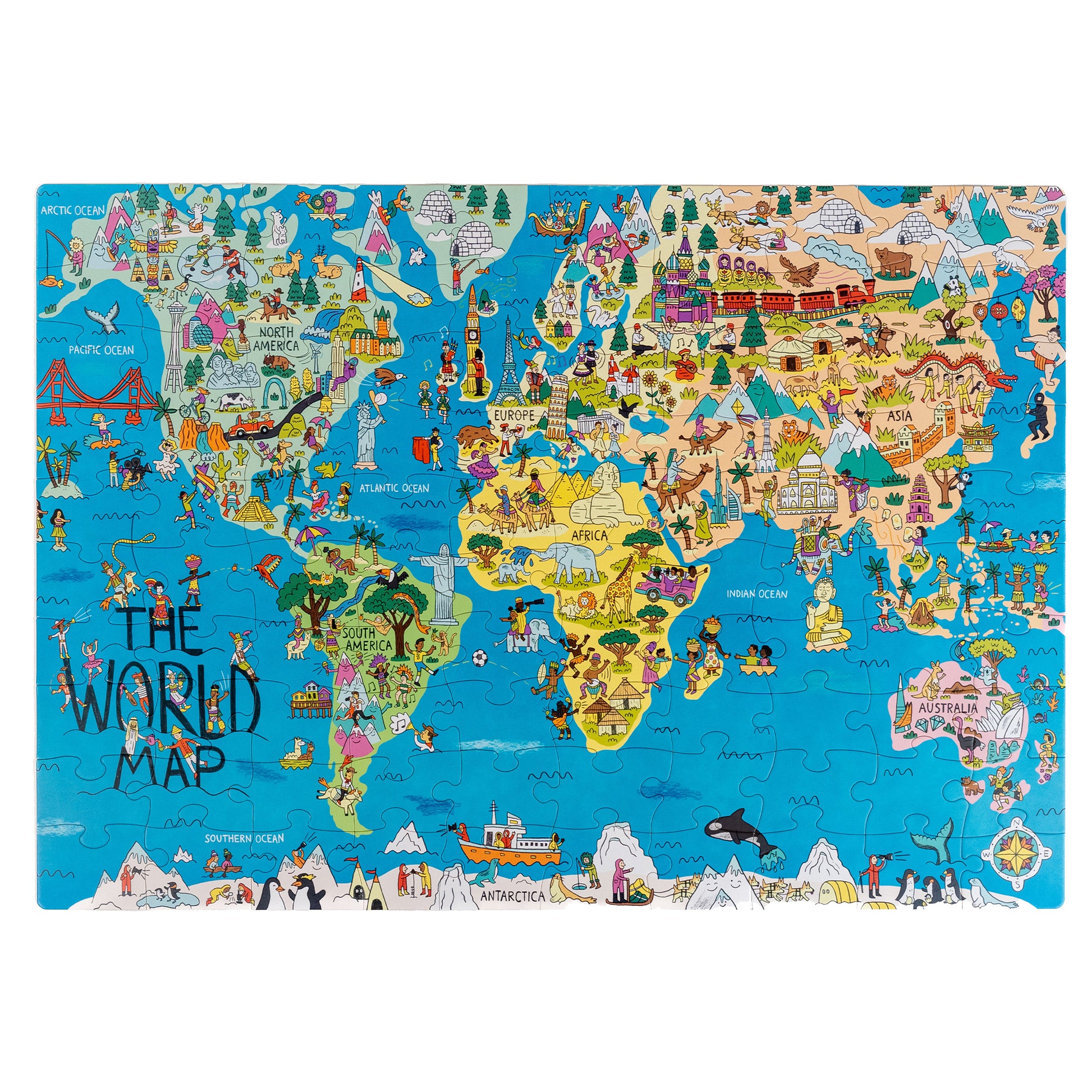 Nolja Wonderful World 100pc Jigsaw Puzzle