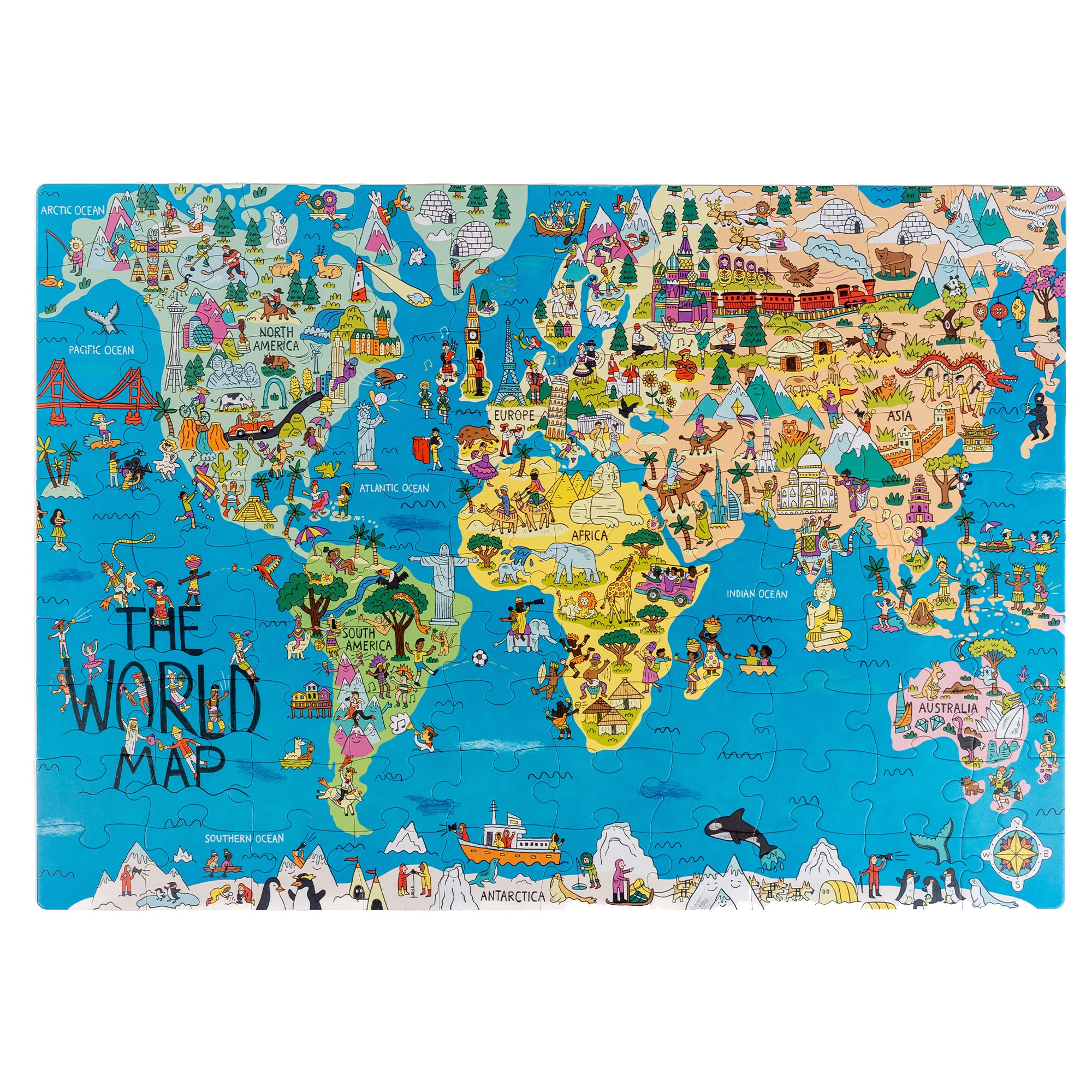 Nolja Wonderful World 100pc Jigsaw Puzzle