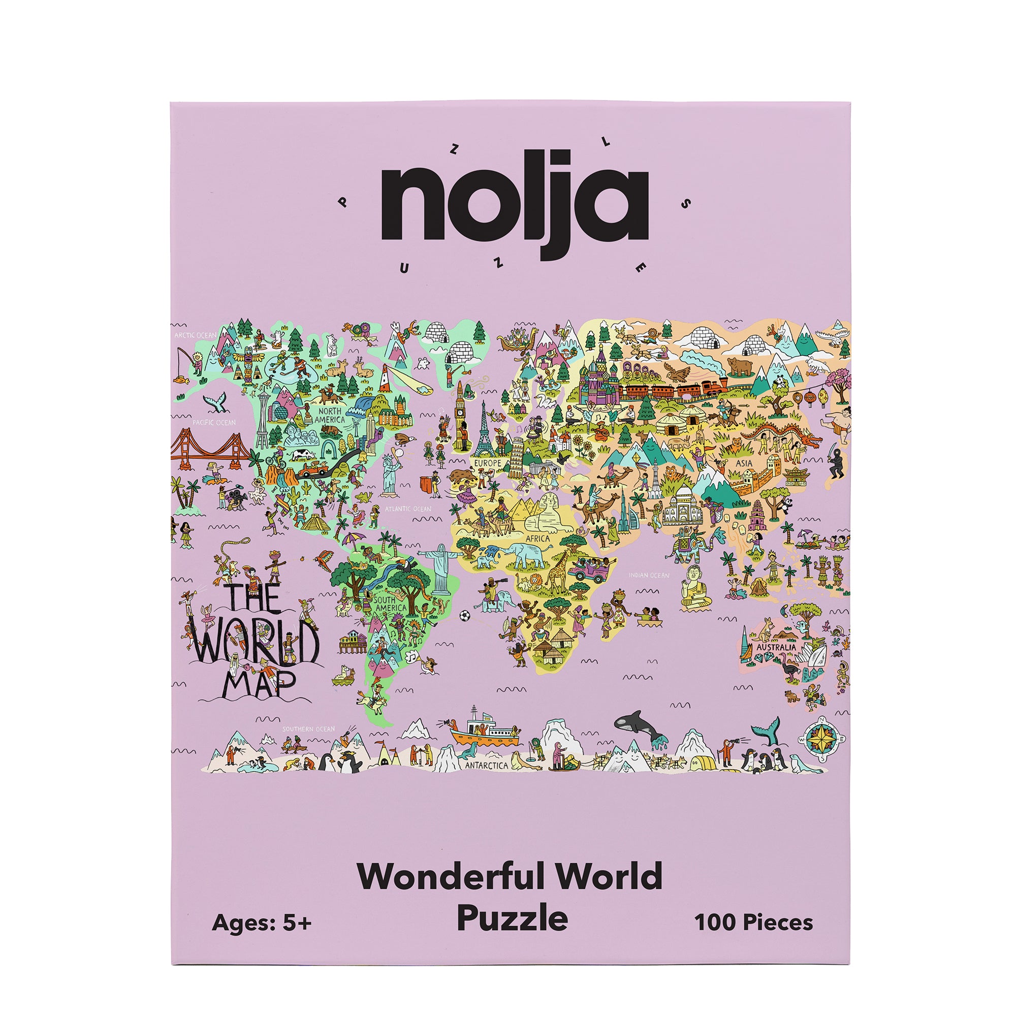 Nolja Wonderful World 100pc Jigsaw Puzzle