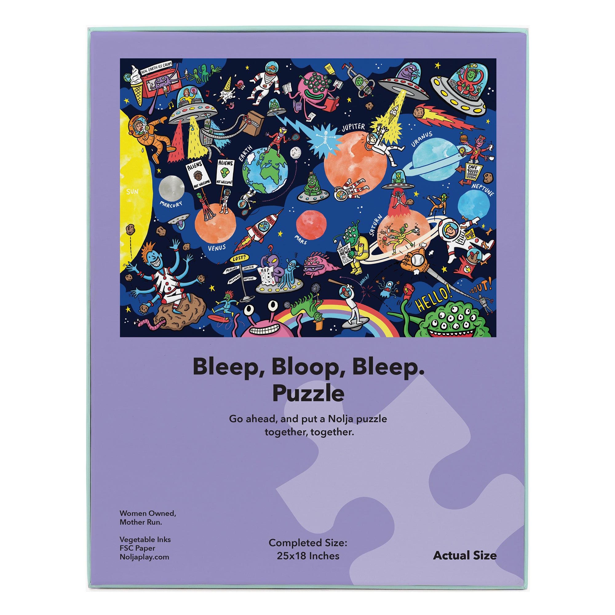 Nolja Space 36pc Jigsaw Puzzle