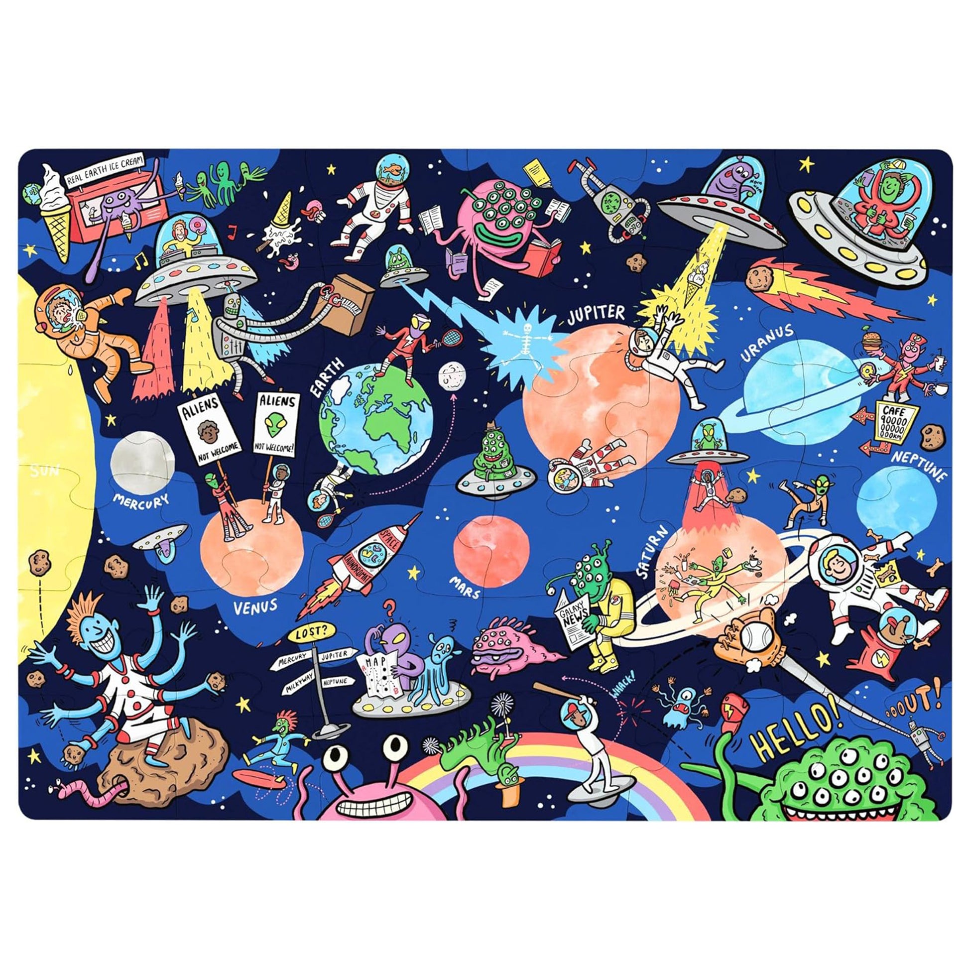 Nolja Space 36pc Jigsaw Puzzle