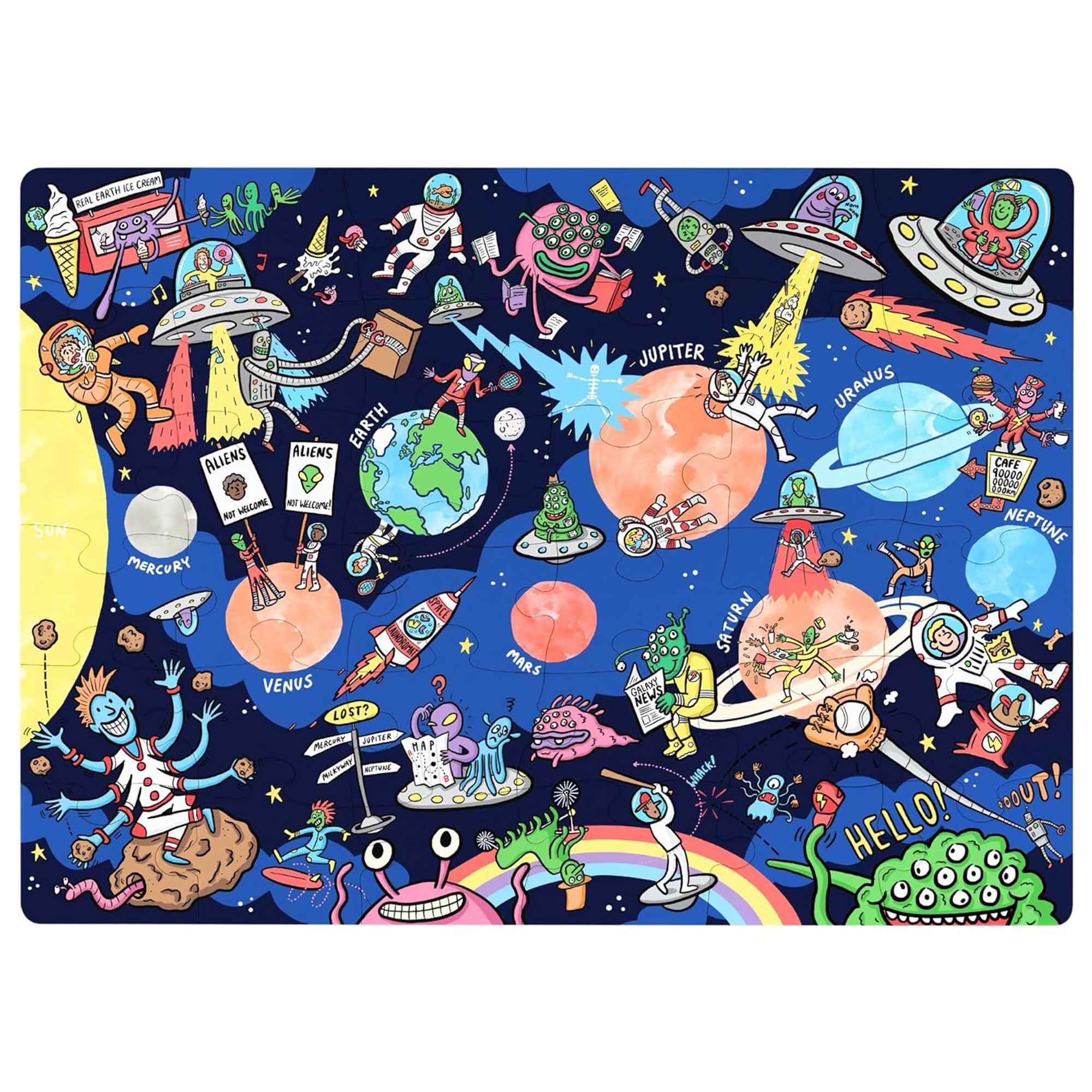 Nolja Space 36pc Jigsaw Puzzle