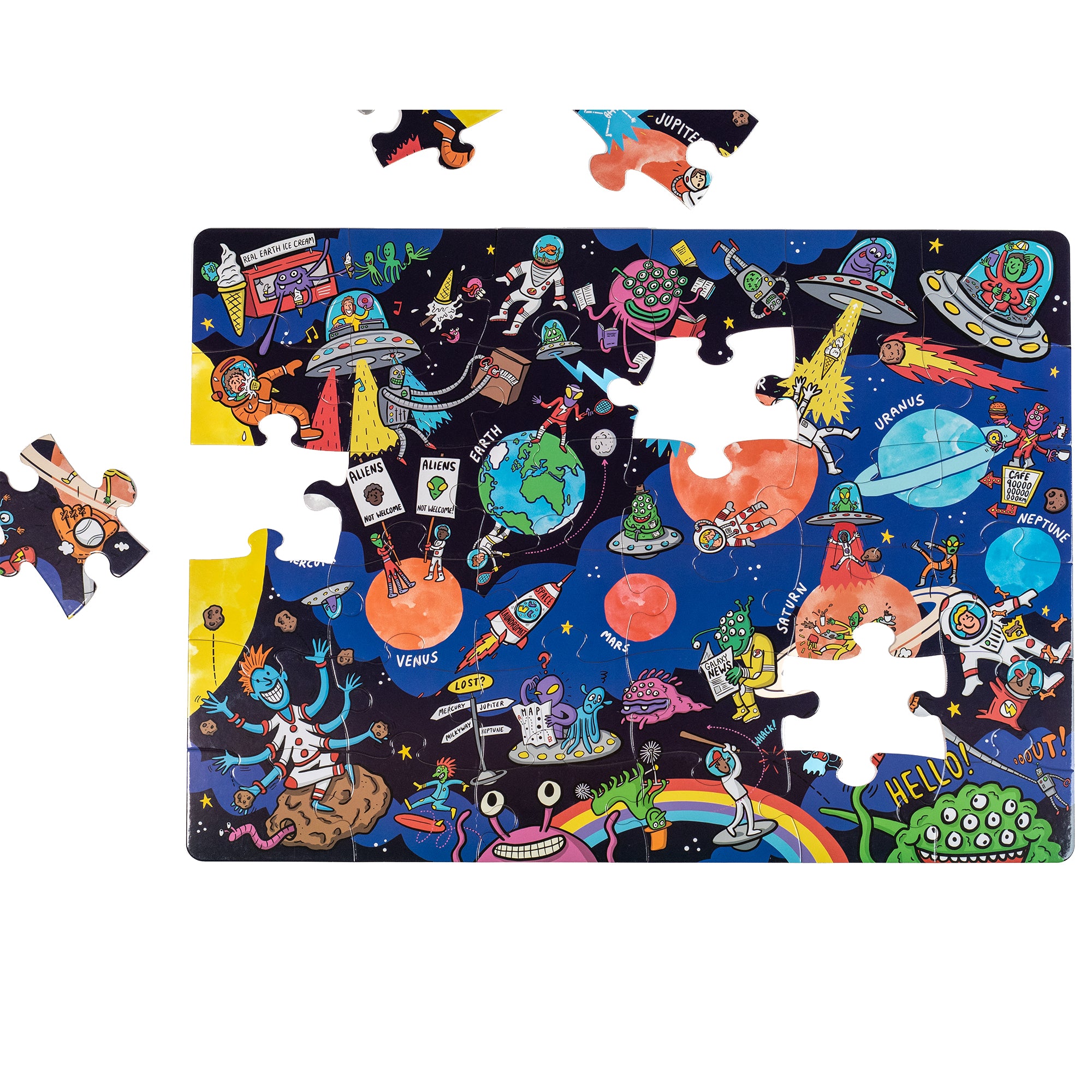 Nolja Space 36pc Jigsaw Puzzle
