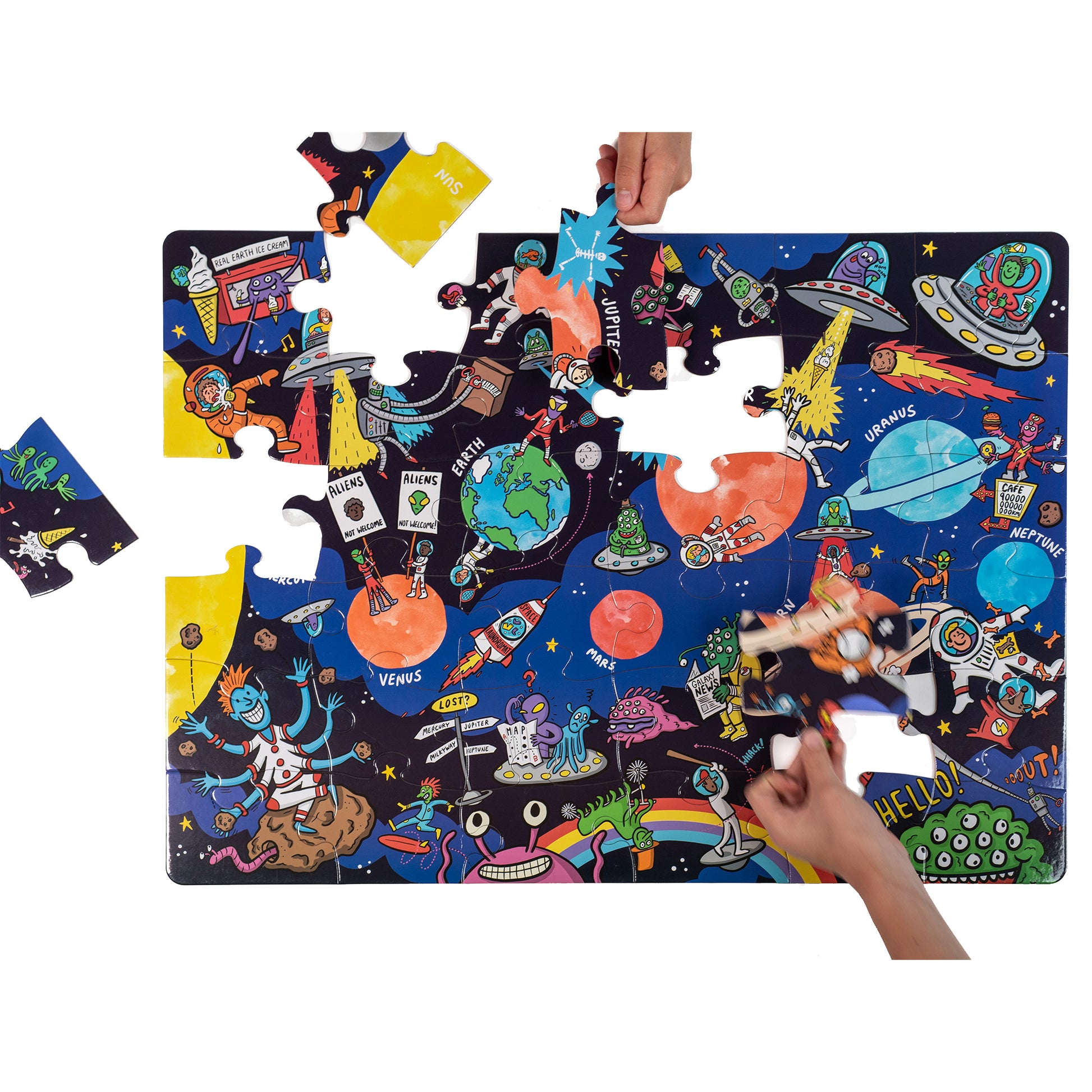 Nolja Space 36pc Jigsaw Puzzle
