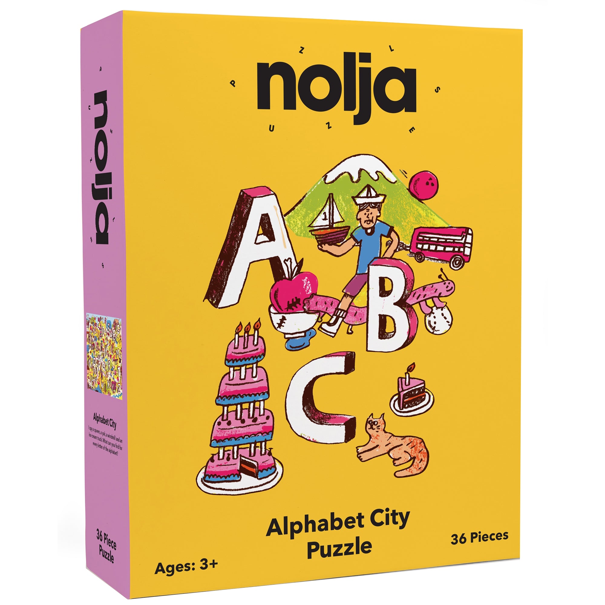Nolja Alphabet City 36pc Jigsaw Puzzle