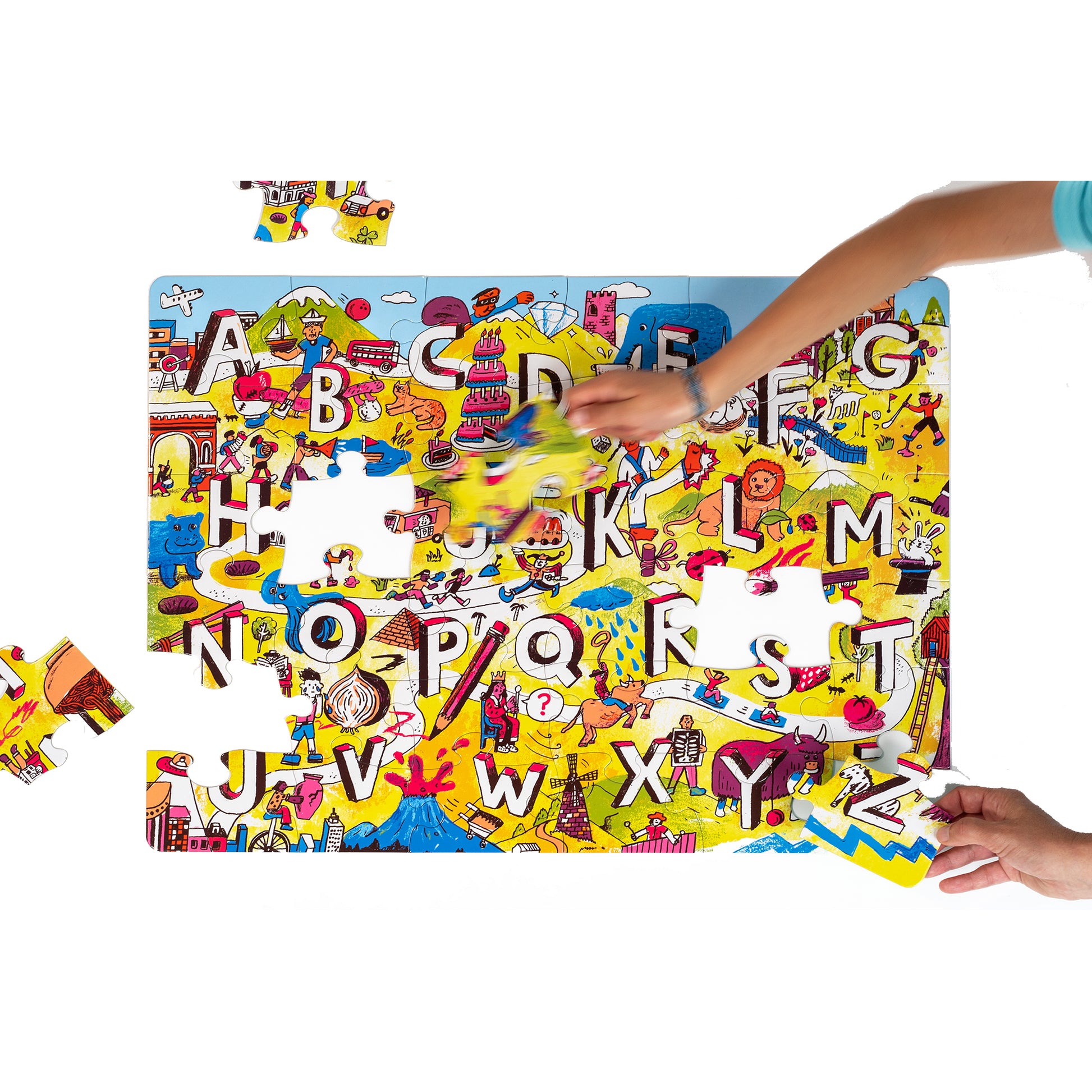 Nolja Alphabet City 36pc Jigsaw Puzzle