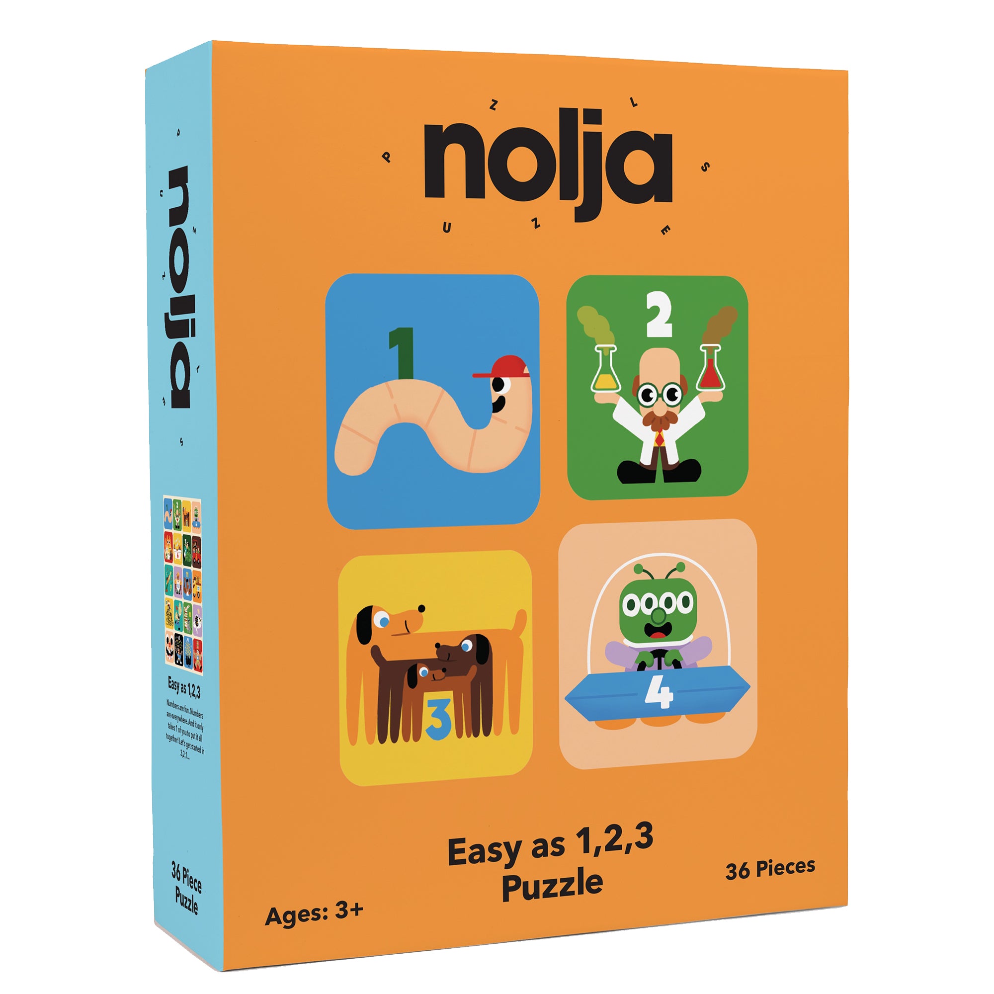 Nolja Easy As 1,2,3 36pc Jigsaw Puzzle