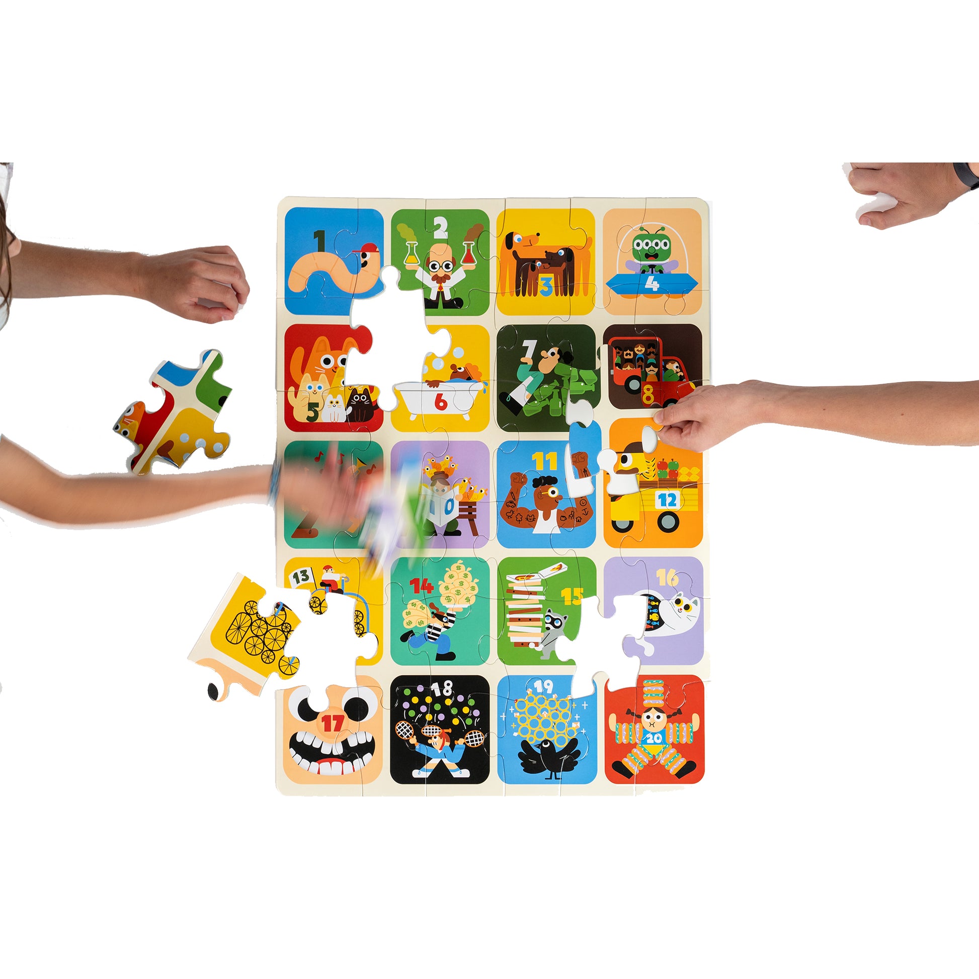 Nolja Easy As 1,2,3 36pc Jigsaw Puzzle