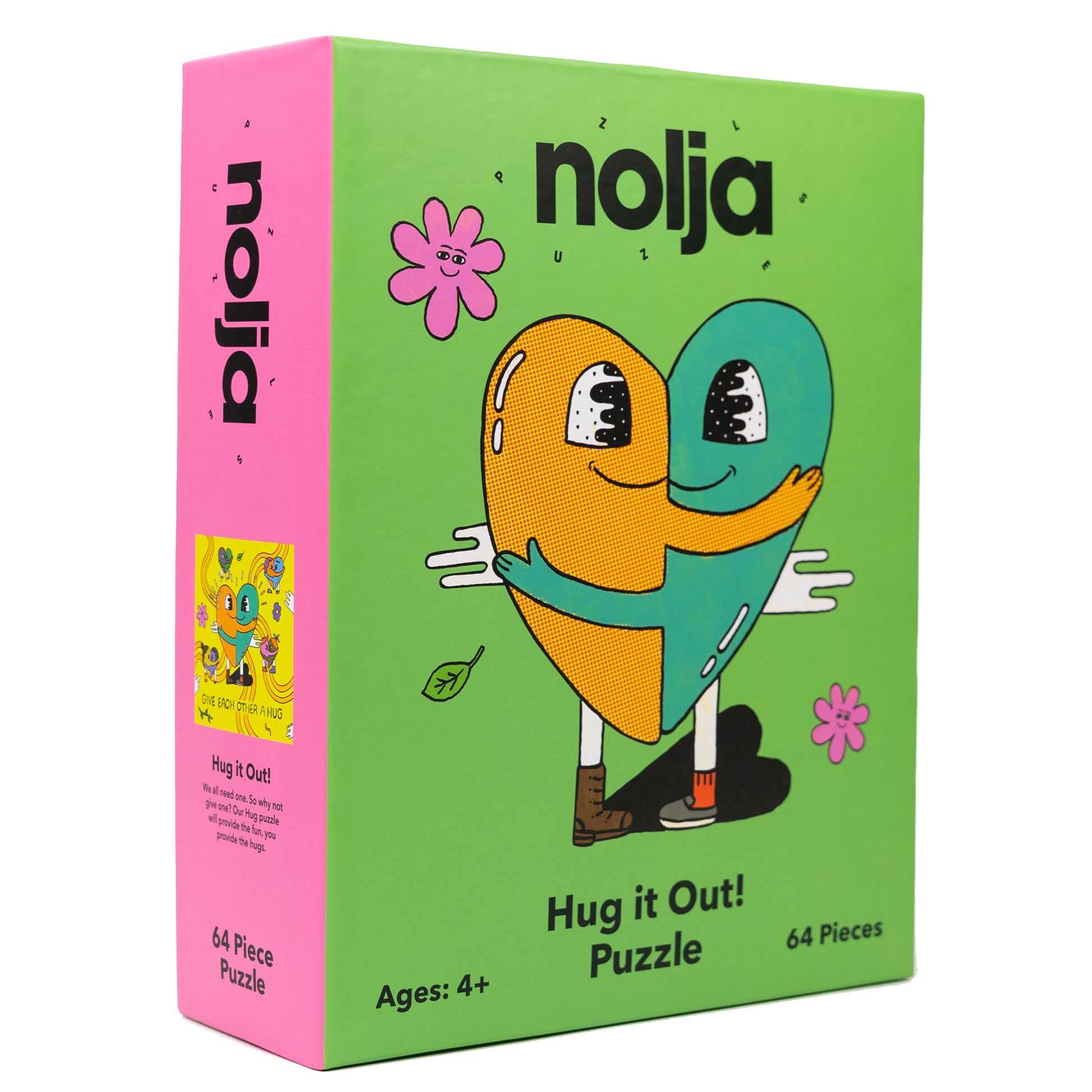 Nolja Hug it Out 64pc Jigsaw Puzzle