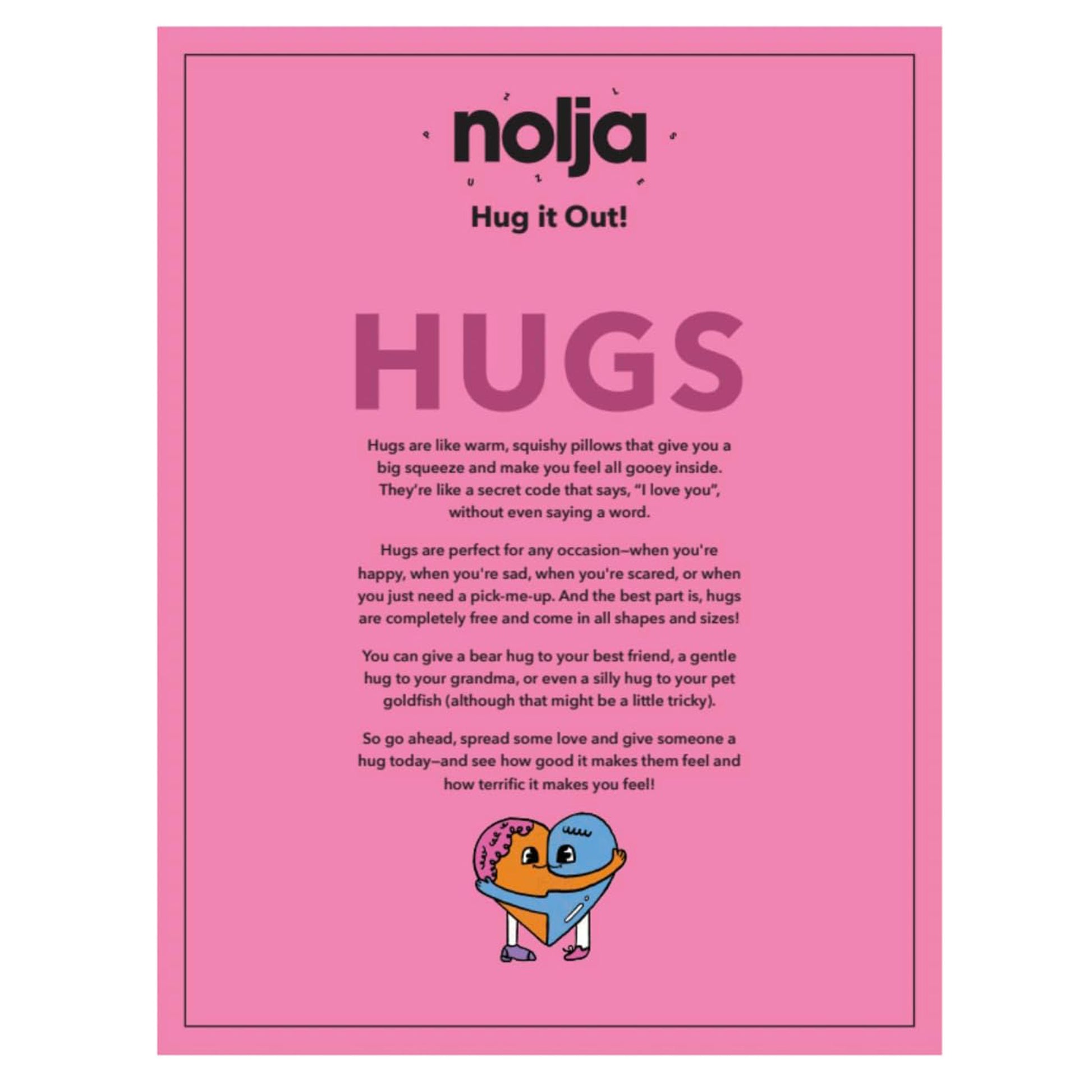 Nolja Hug it Out 64pc Jigsaw Puzzle