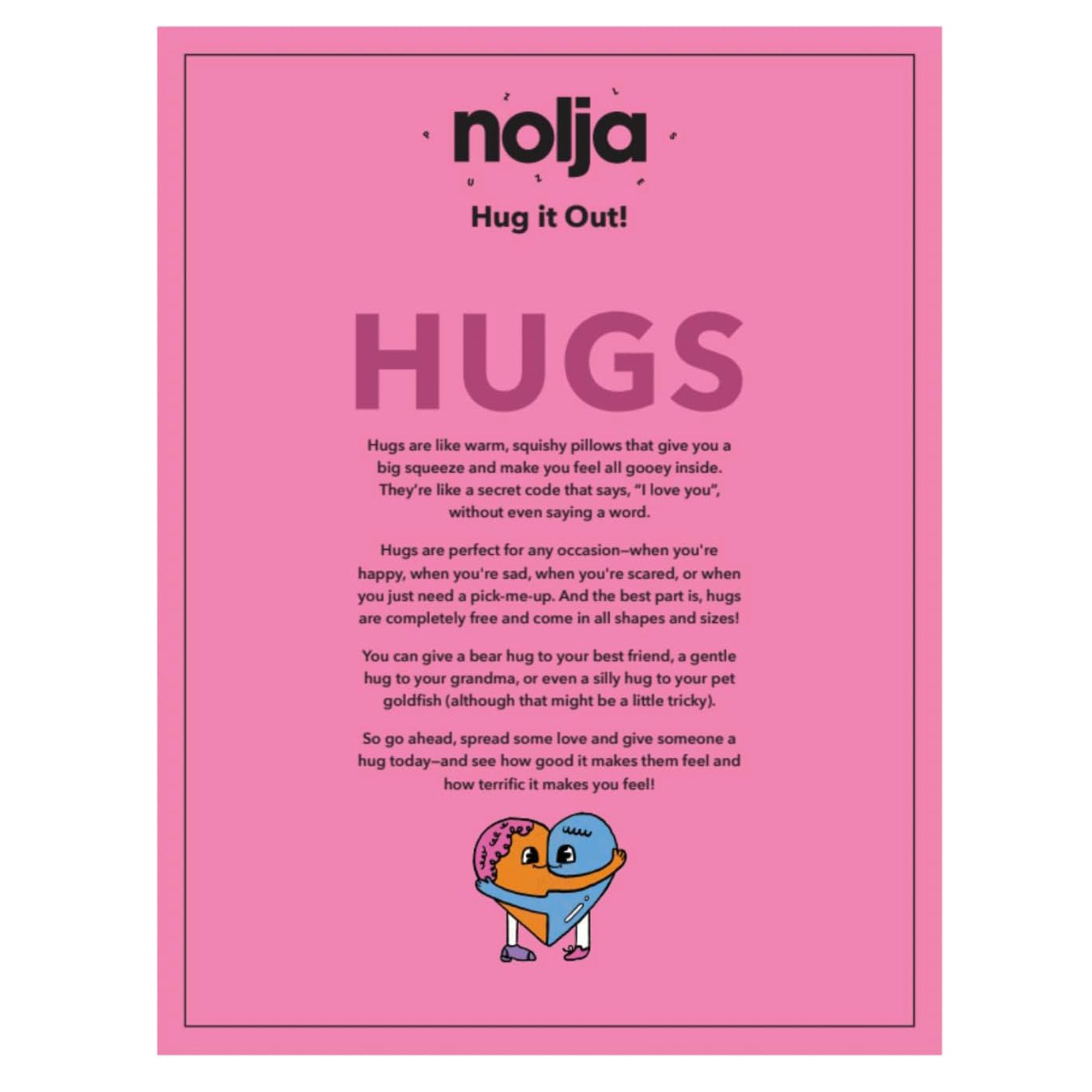 Nolja Hug it Out 64pc Jigsaw Puzzle