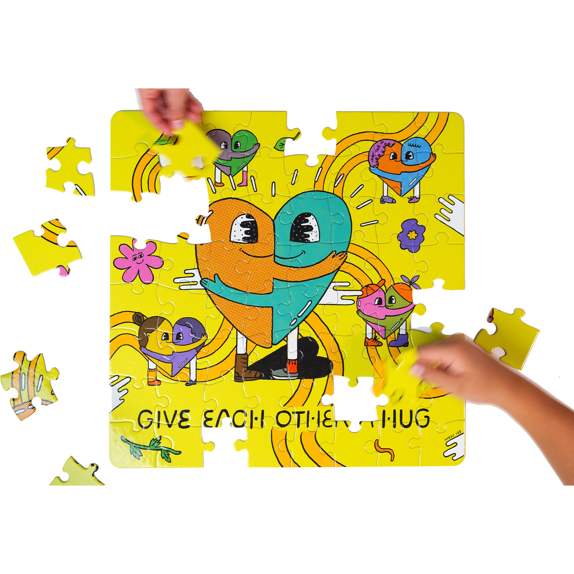 Nolja Hug it Out 64pc Jigsaw Puzzle