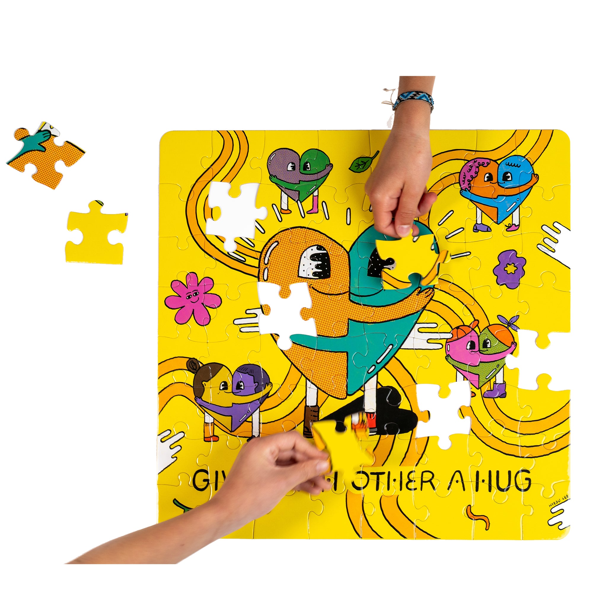 Nolja Hug it Out 64pc Jigsaw Puzzle