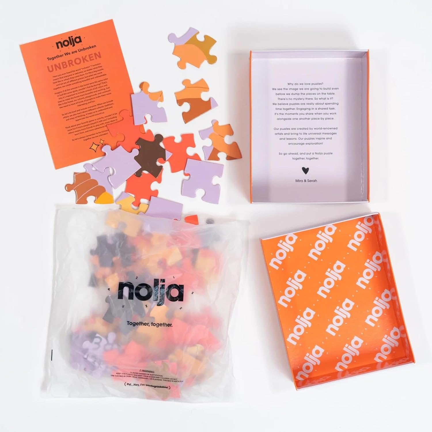 Nolja Unbroken 64pc Jigsaw Puzzle