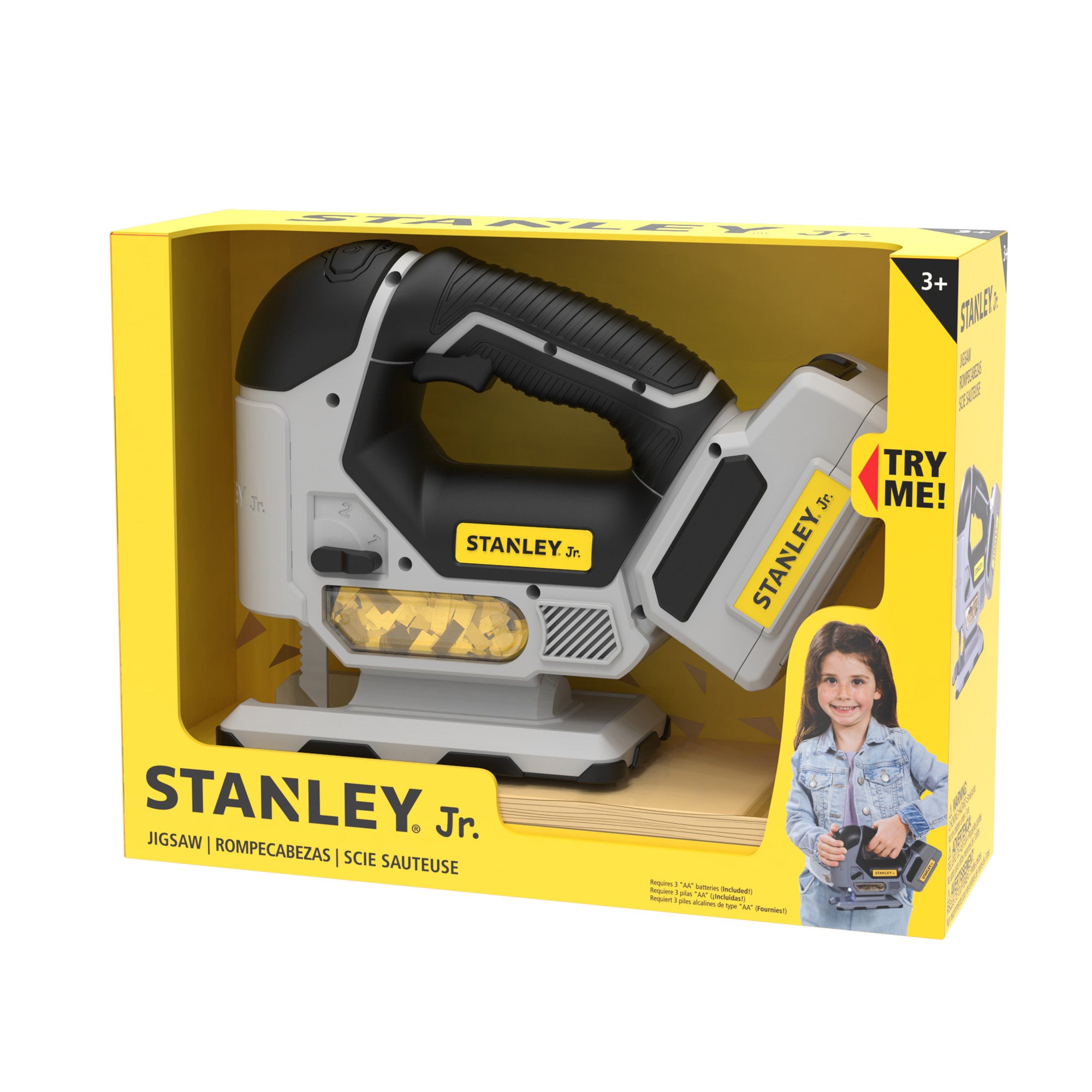 thumbnail image 2 of Stanley Jr. 21-Piece Tool Set - Kids Toolbox With Battery Drill & Toolbelt 2 of 14