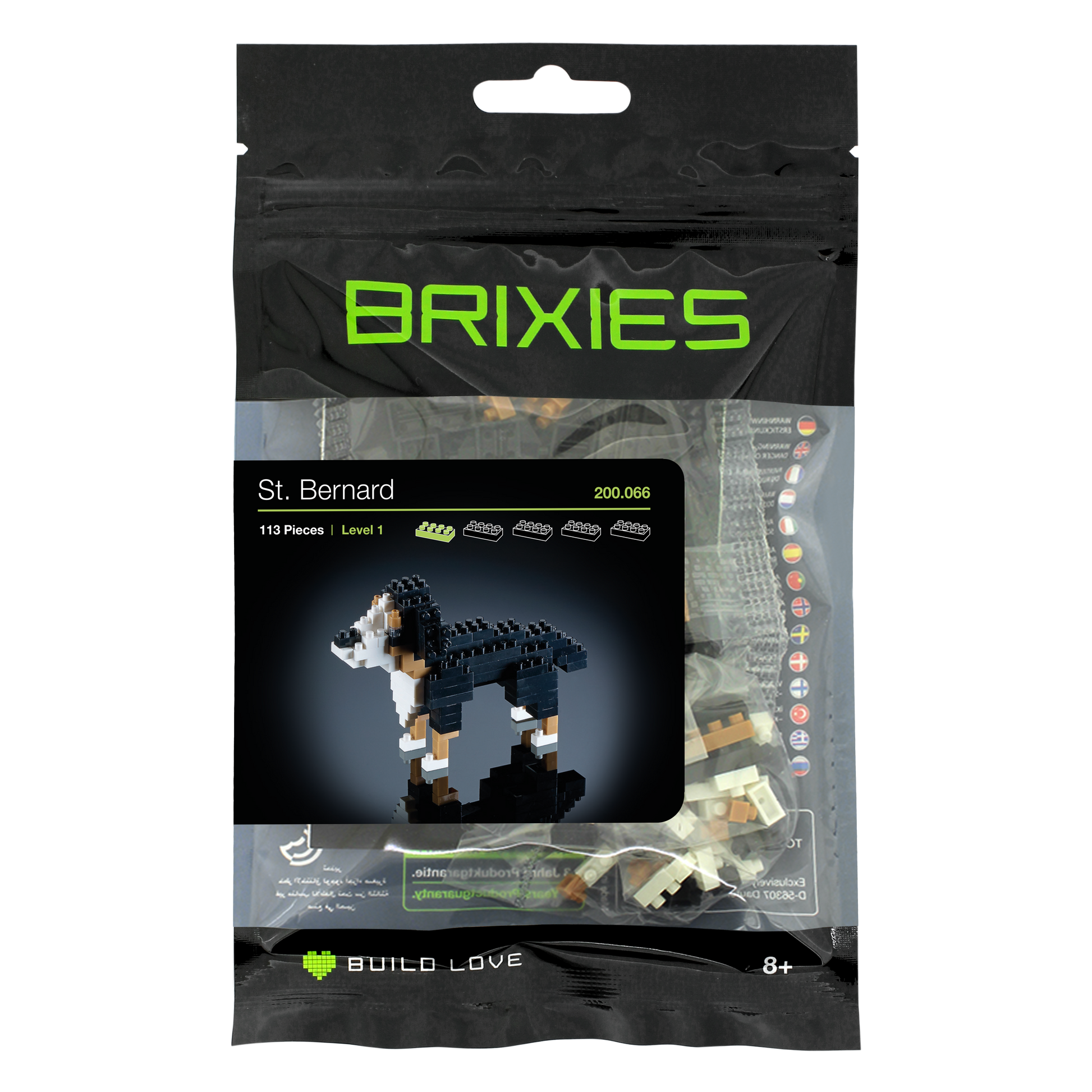 Small Zip Bag Saint Bernard