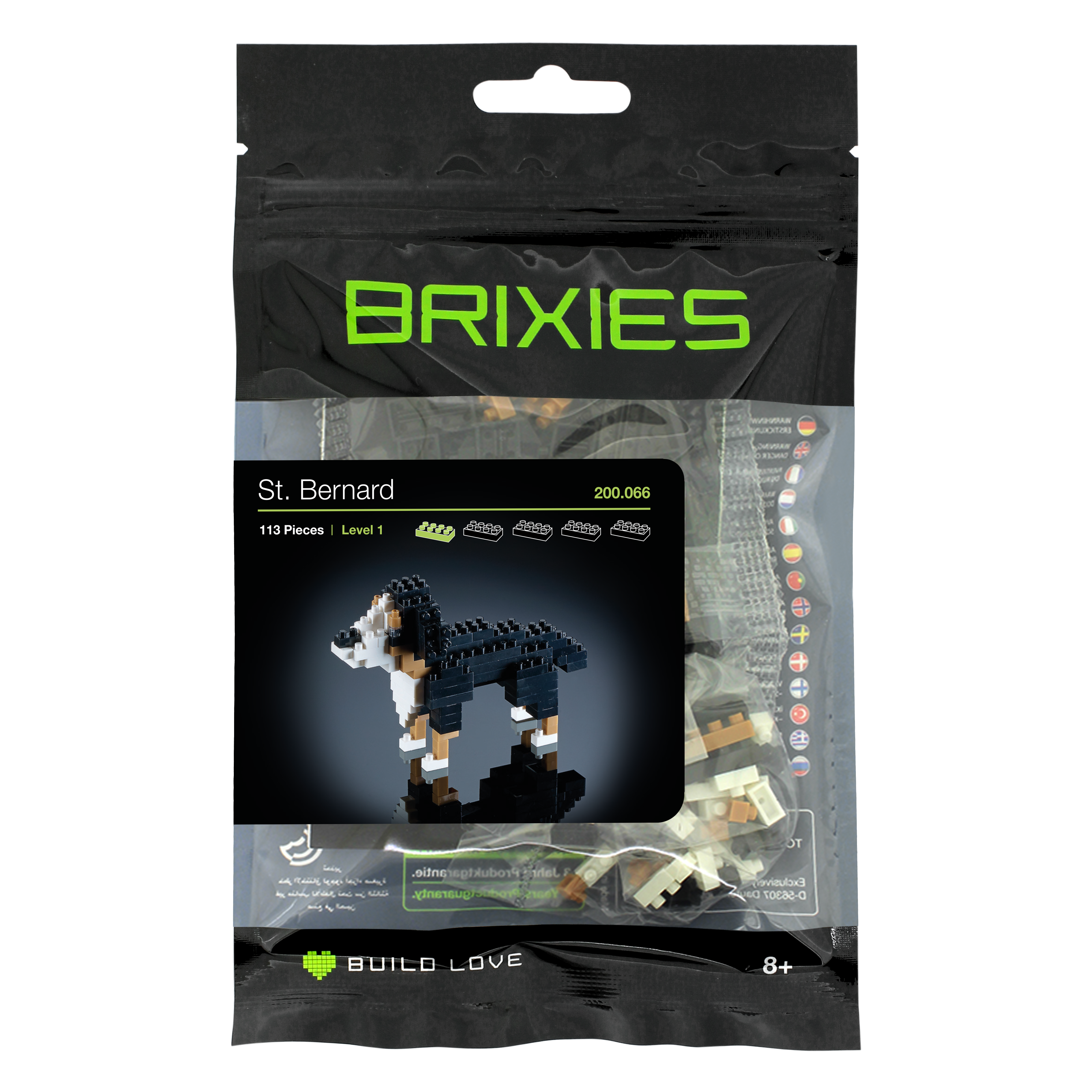 Small Zip Bag Saint Bernard