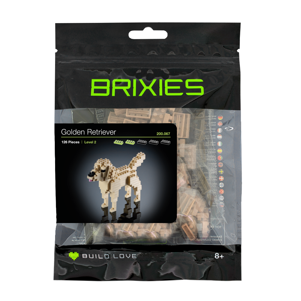 Large Zip Bag Golden Retriever