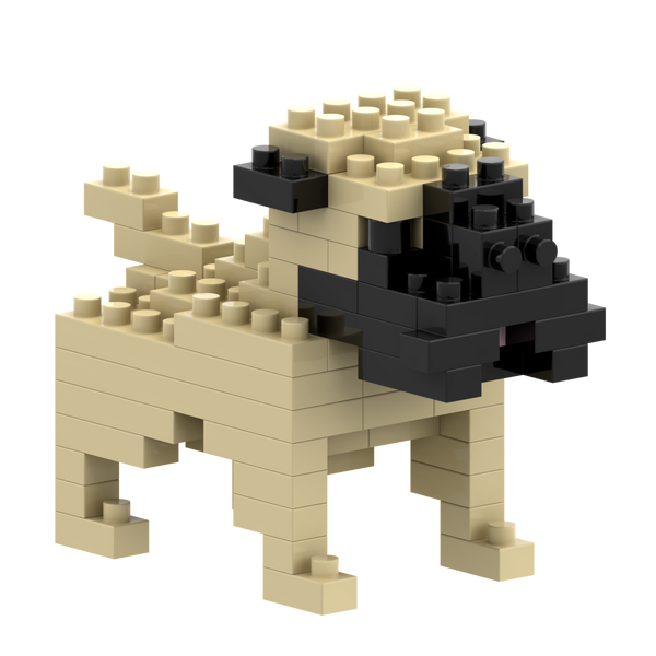 Small Zip Bag Pug – Toysmith