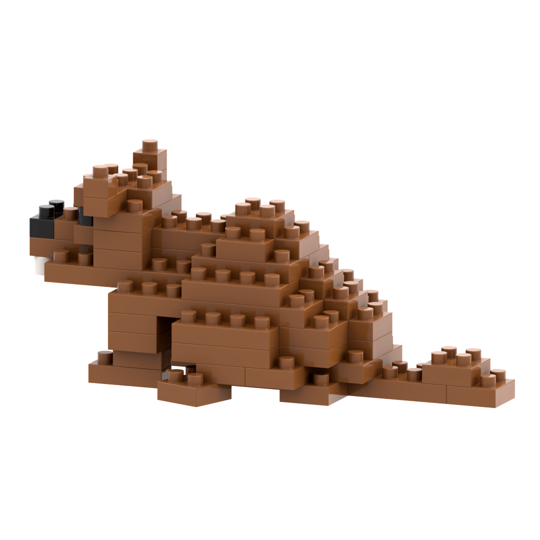 Small Zip Bag Beaver