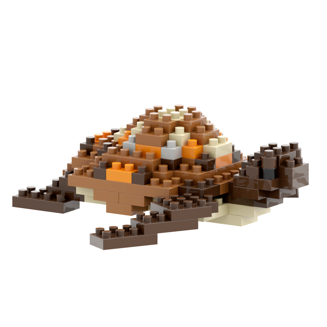 Small Zip Bag Turtle