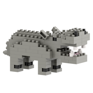 Small Zip Bag Hippo