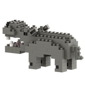 Small Zip Bag Hippo